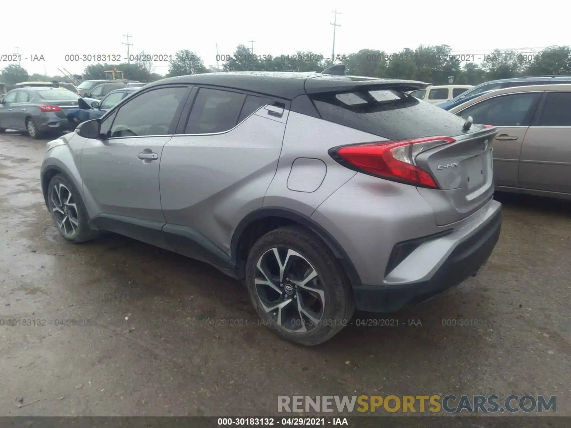 3 Photograph of a damaged car NMTKHMBX8KR086868 TOYOTA C-HR 2019