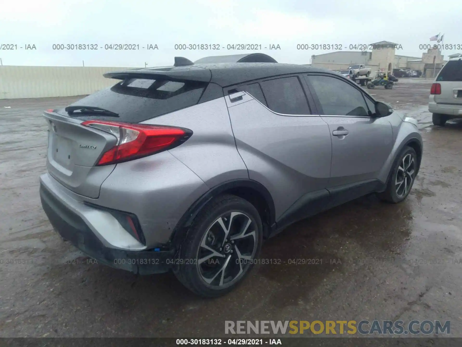 4 Фотография поврежденного автомобиля NMTKHMBX8KR086868 TOYOTA C-HR 2019