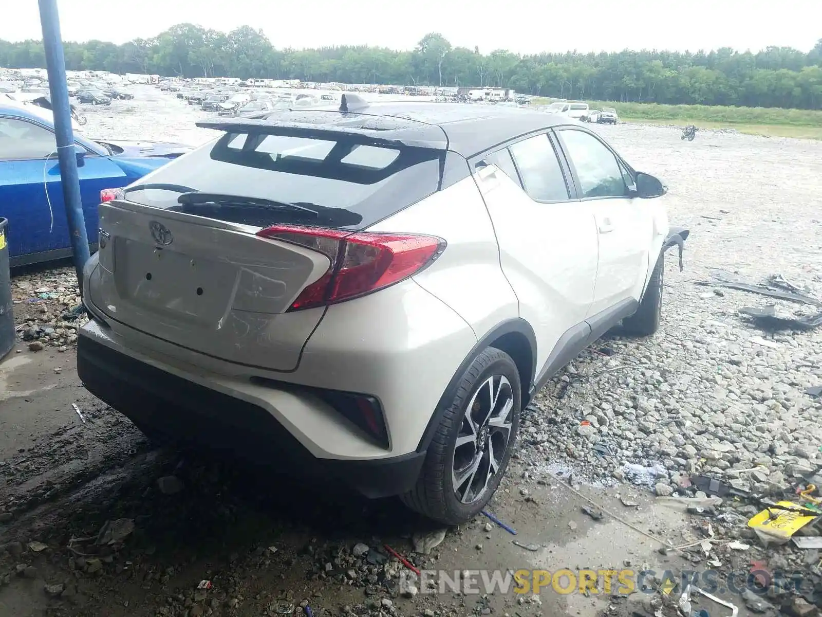 4 Photograph of a damaged car NMTKHMBX8KR086935 TOYOTA C-HR 2019