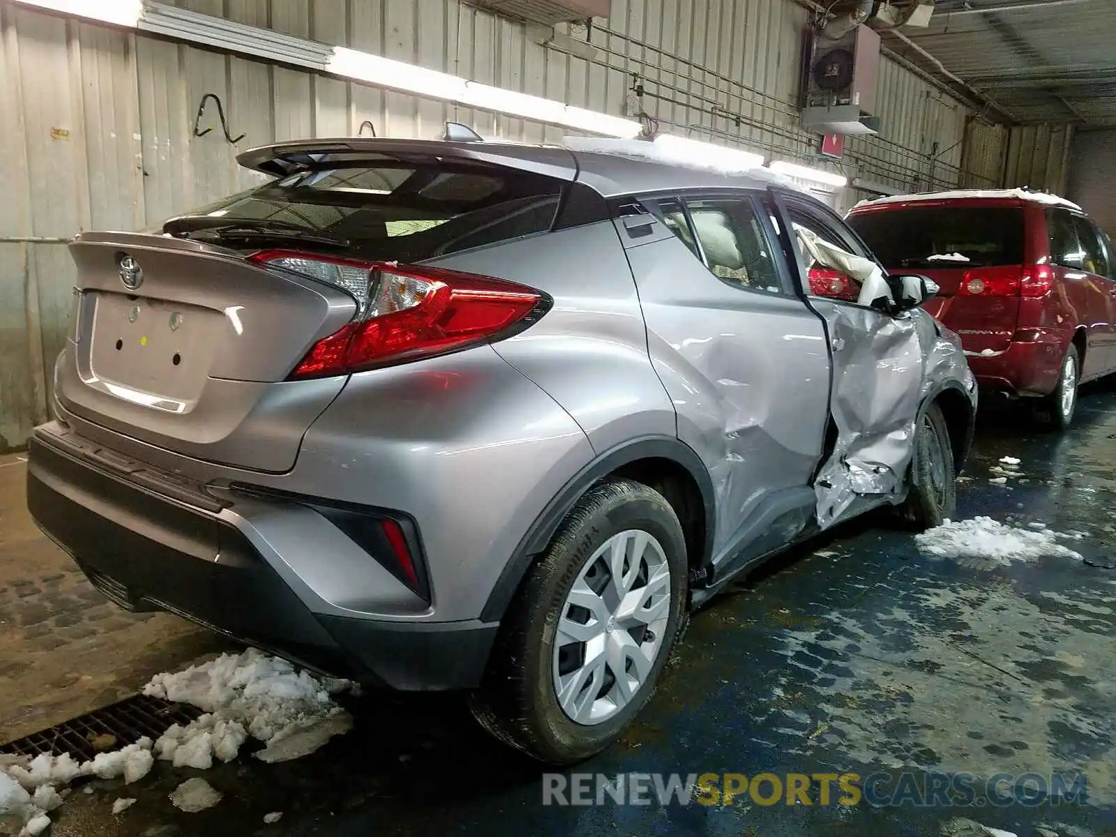 4 Photograph of a damaged car NMTKHMBX8KR087437 TOYOTA C-HR 2019