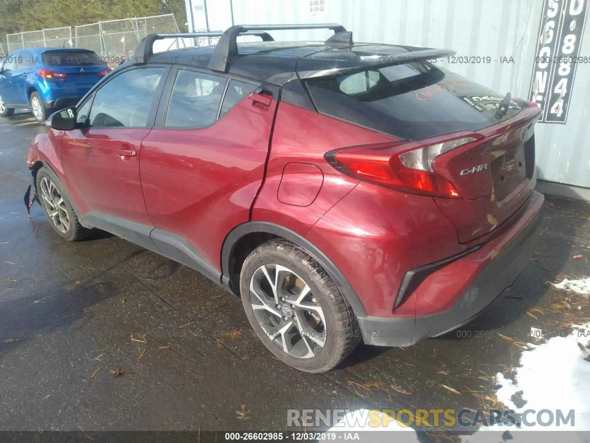 3 Photograph of a damaged car NMTKHMBX8KR087938 TOYOTA C-HR 2019