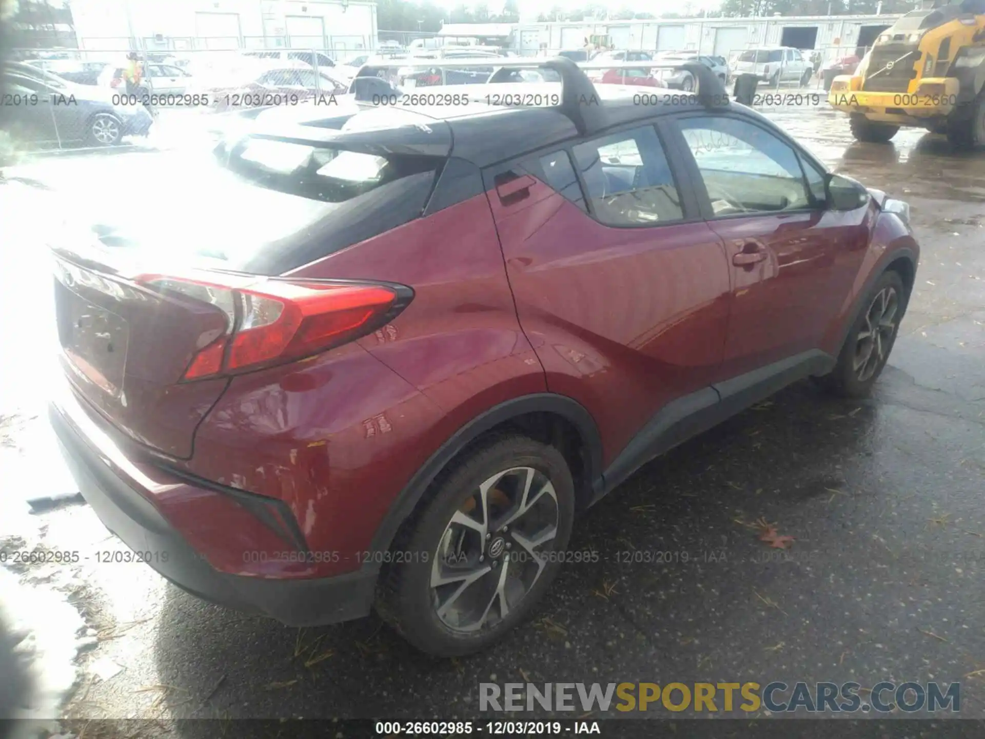 4 Photograph of a damaged car NMTKHMBX8KR087938 TOYOTA C-HR 2019