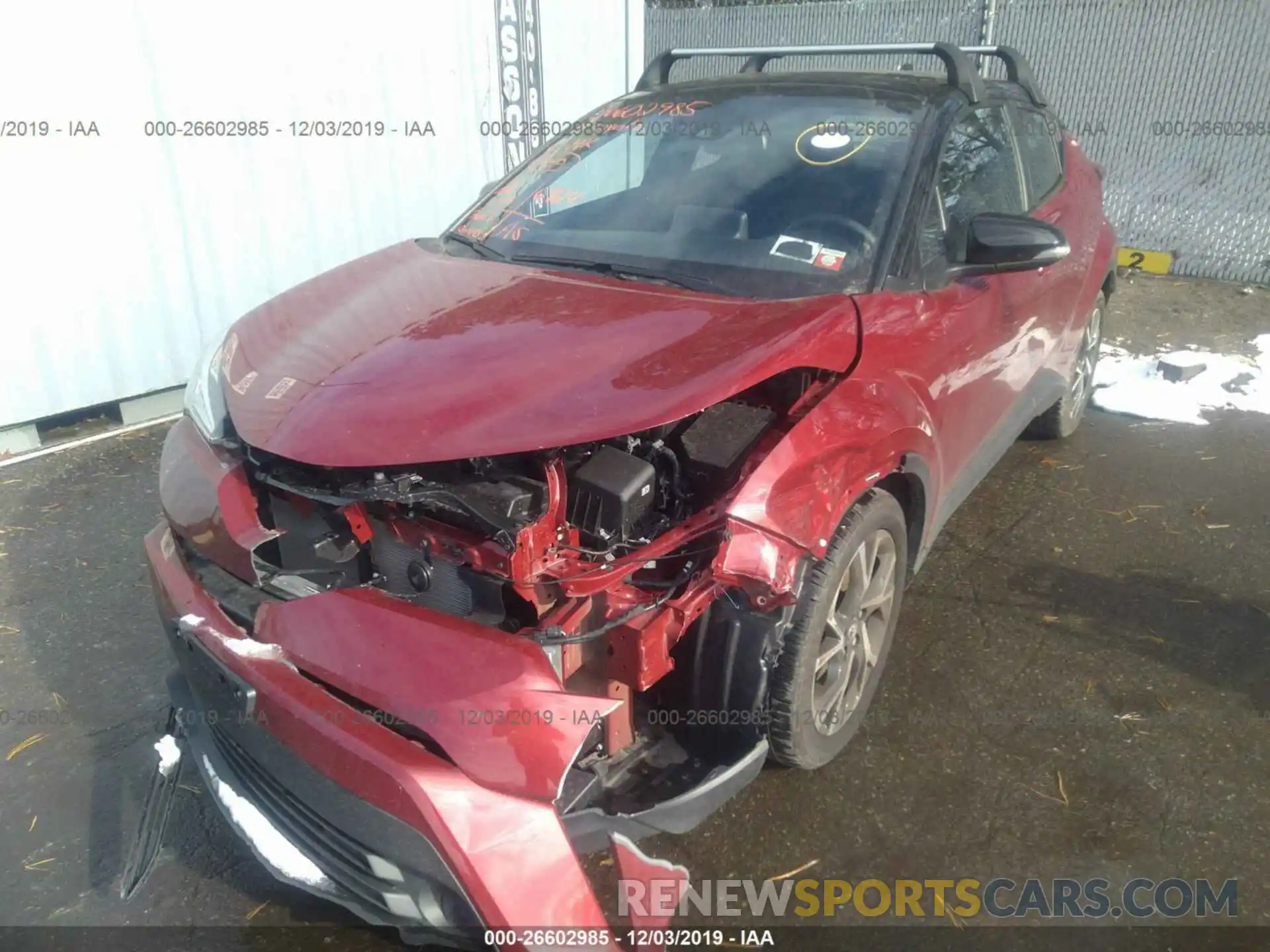 6 Photograph of a damaged car NMTKHMBX8KR087938 TOYOTA C-HR 2019