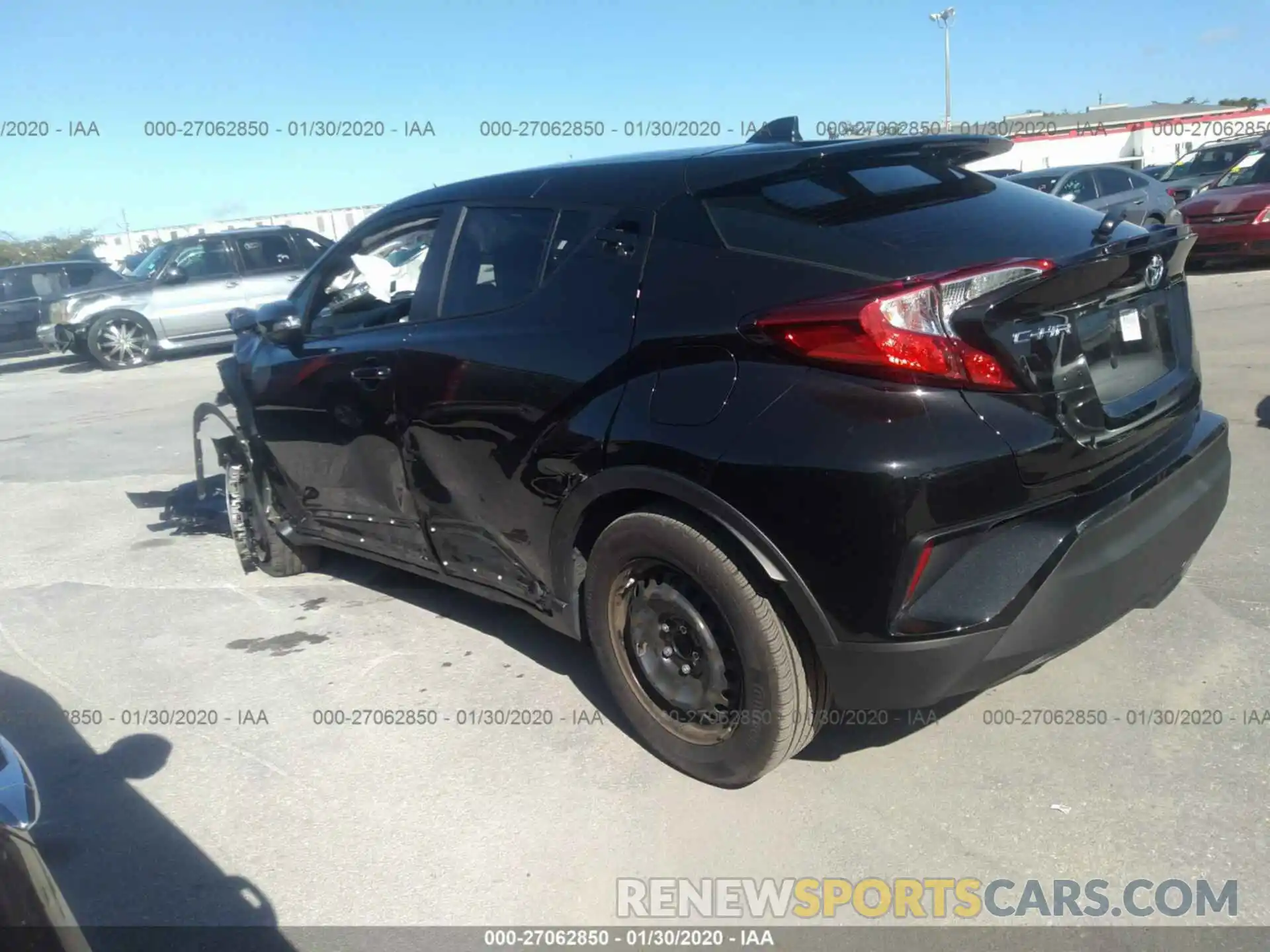 3 Фотография поврежденного автомобиля NMTKHMBX8KR088734 TOYOTA C-HR 2019