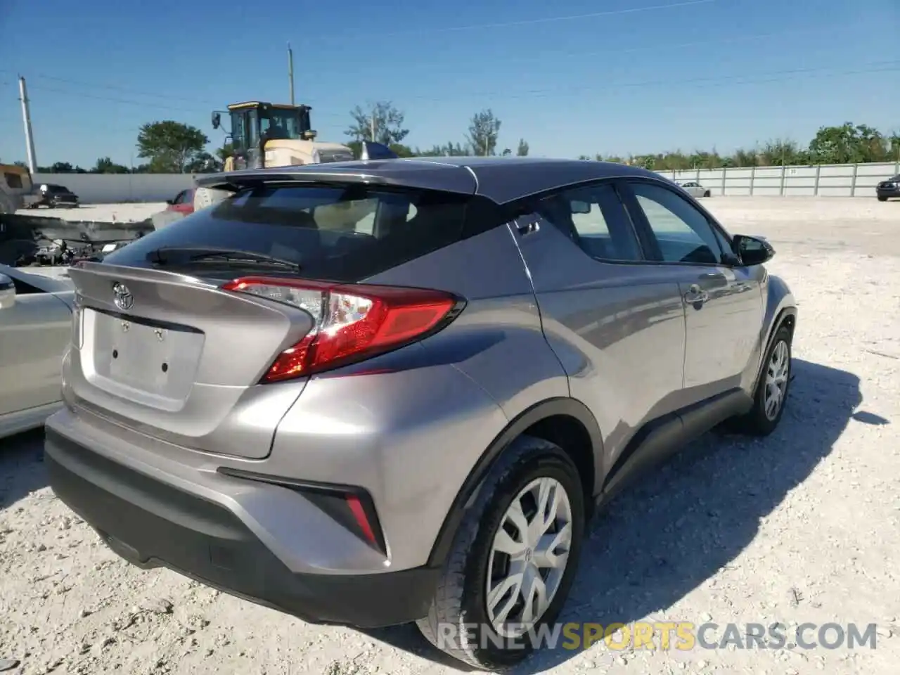 4 Photograph of a damaged car NMTKHMBX8KR089480 TOYOTA C-HR 2019