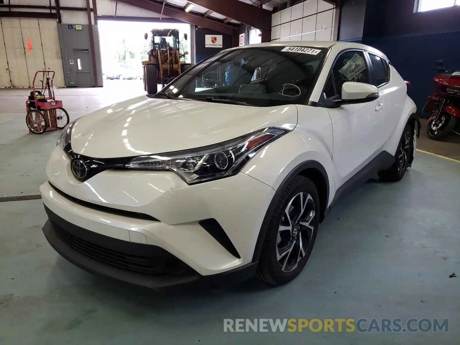 2 Photograph of a damaged car NMTKHMBX8KR090466 TOYOTA C-HR 2019