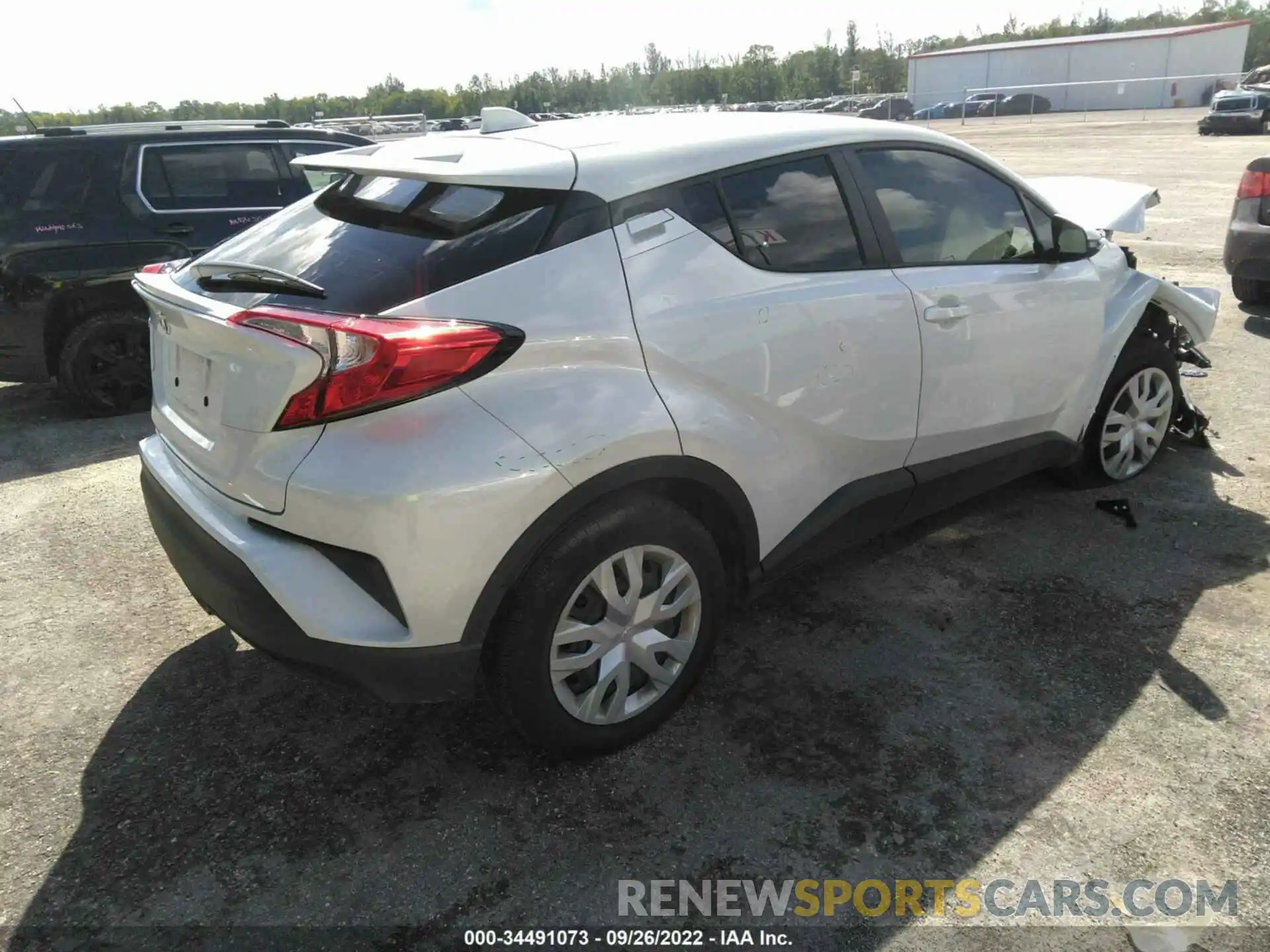 4 Photograph of a damaged car NMTKHMBX8KR090497 TOYOTA C-HR 2019