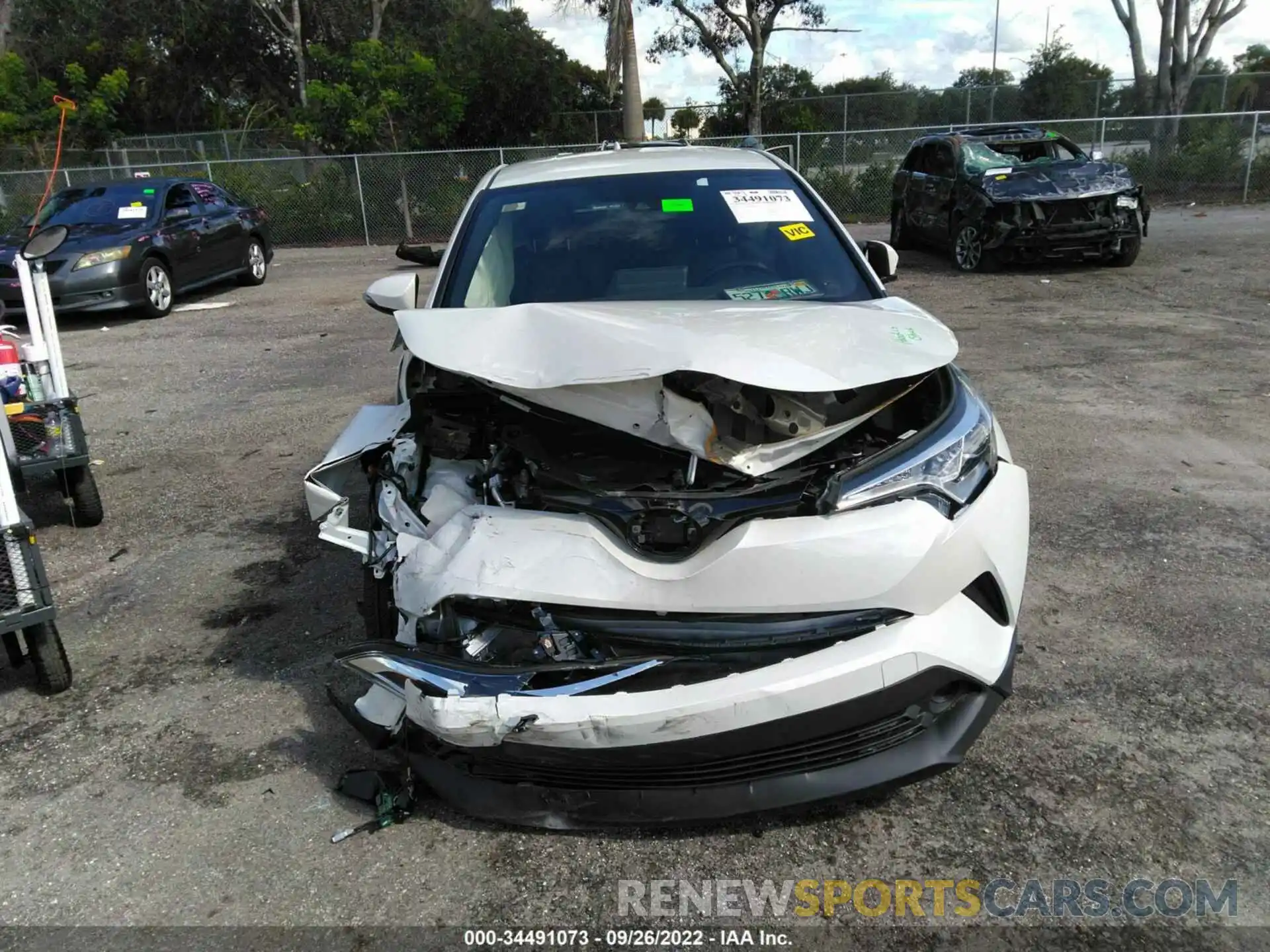 6 Photograph of a damaged car NMTKHMBX8KR090497 TOYOTA C-HR 2019