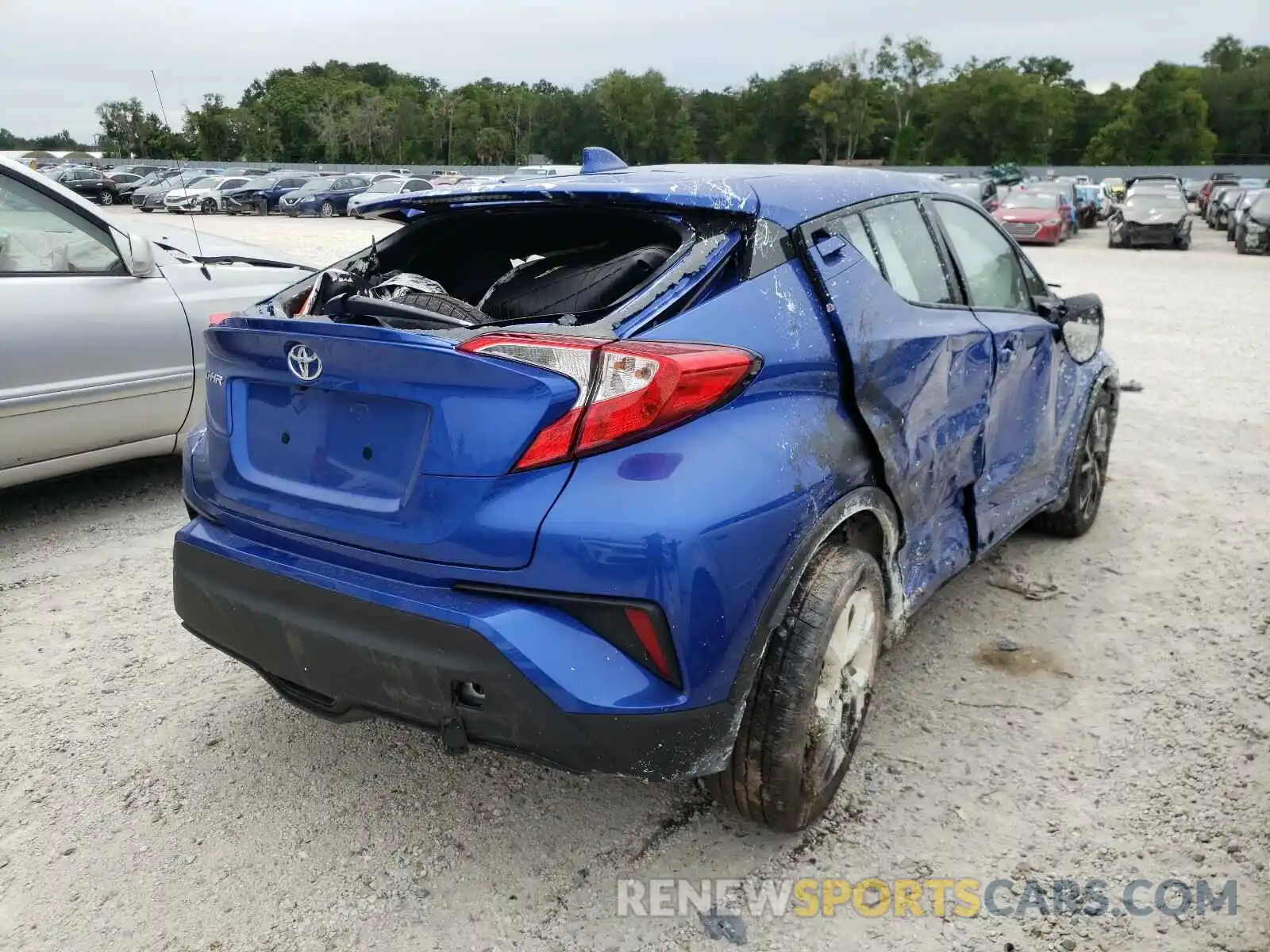 4 Photograph of a damaged car NMTKHMBX8KR091293 TOYOTA C-HR 2019