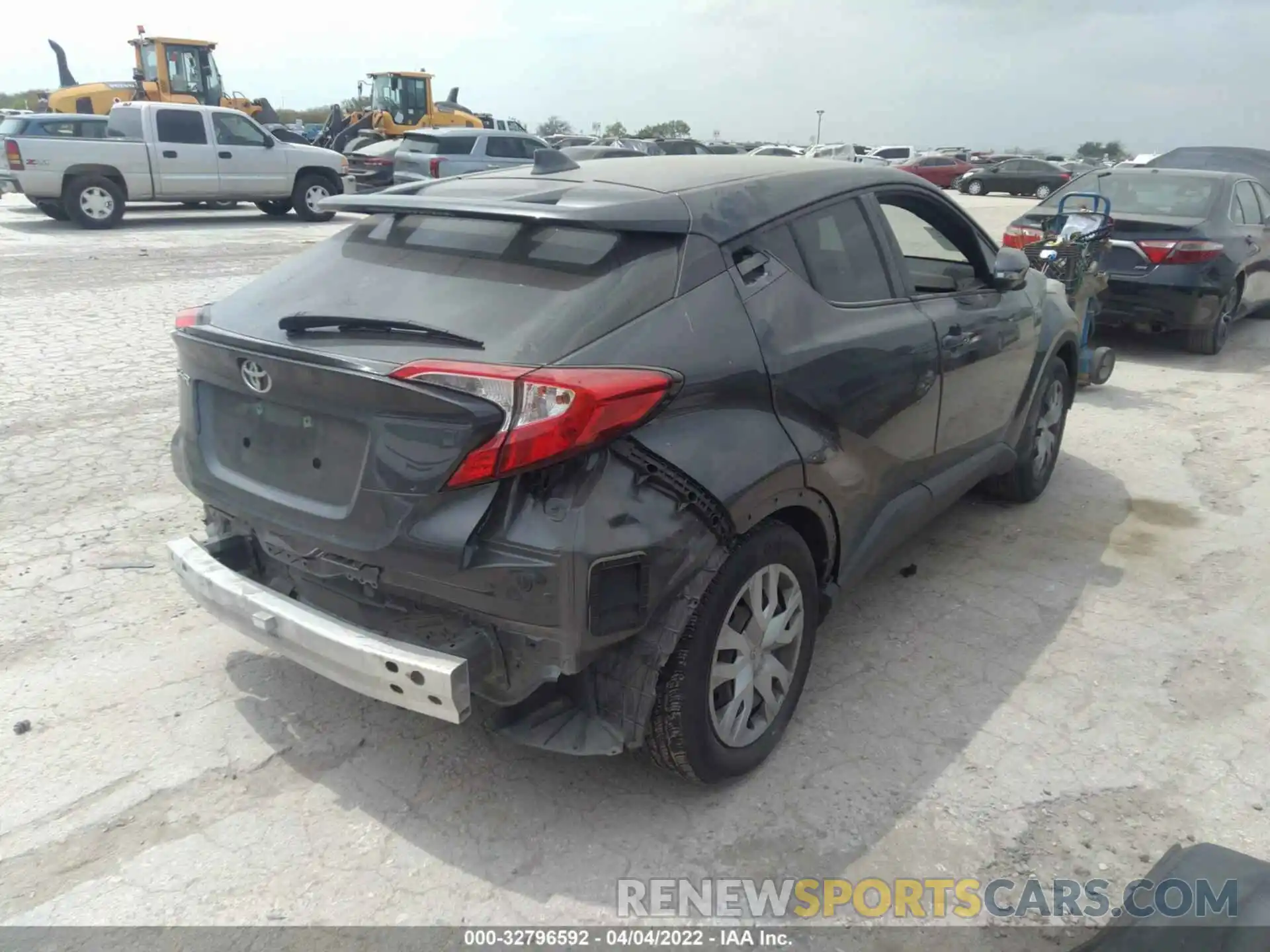 4 Photograph of a damaged car NMTKHMBX8KR091469 TOYOTA C-HR 2019