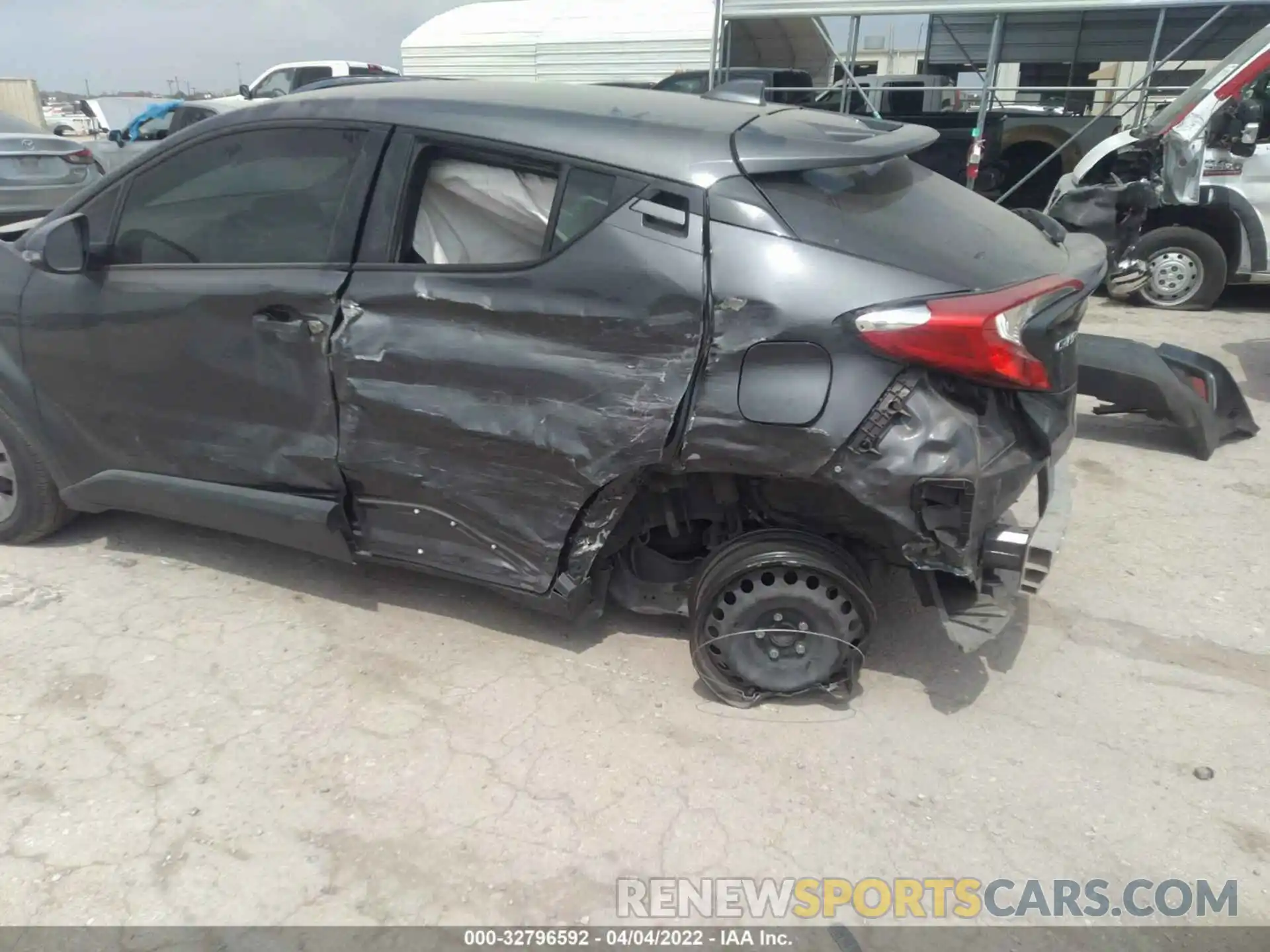 6 Photograph of a damaged car NMTKHMBX8KR091469 TOYOTA C-HR 2019