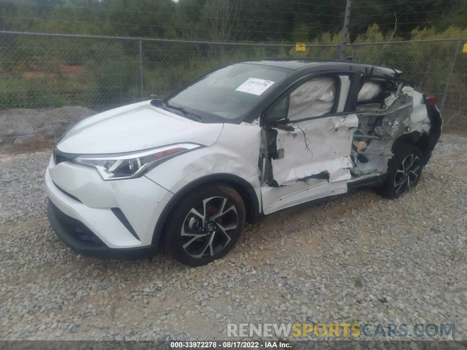 2 Photograph of a damaged car NMTKHMBX8KR092122 TOYOTA C-HR 2019