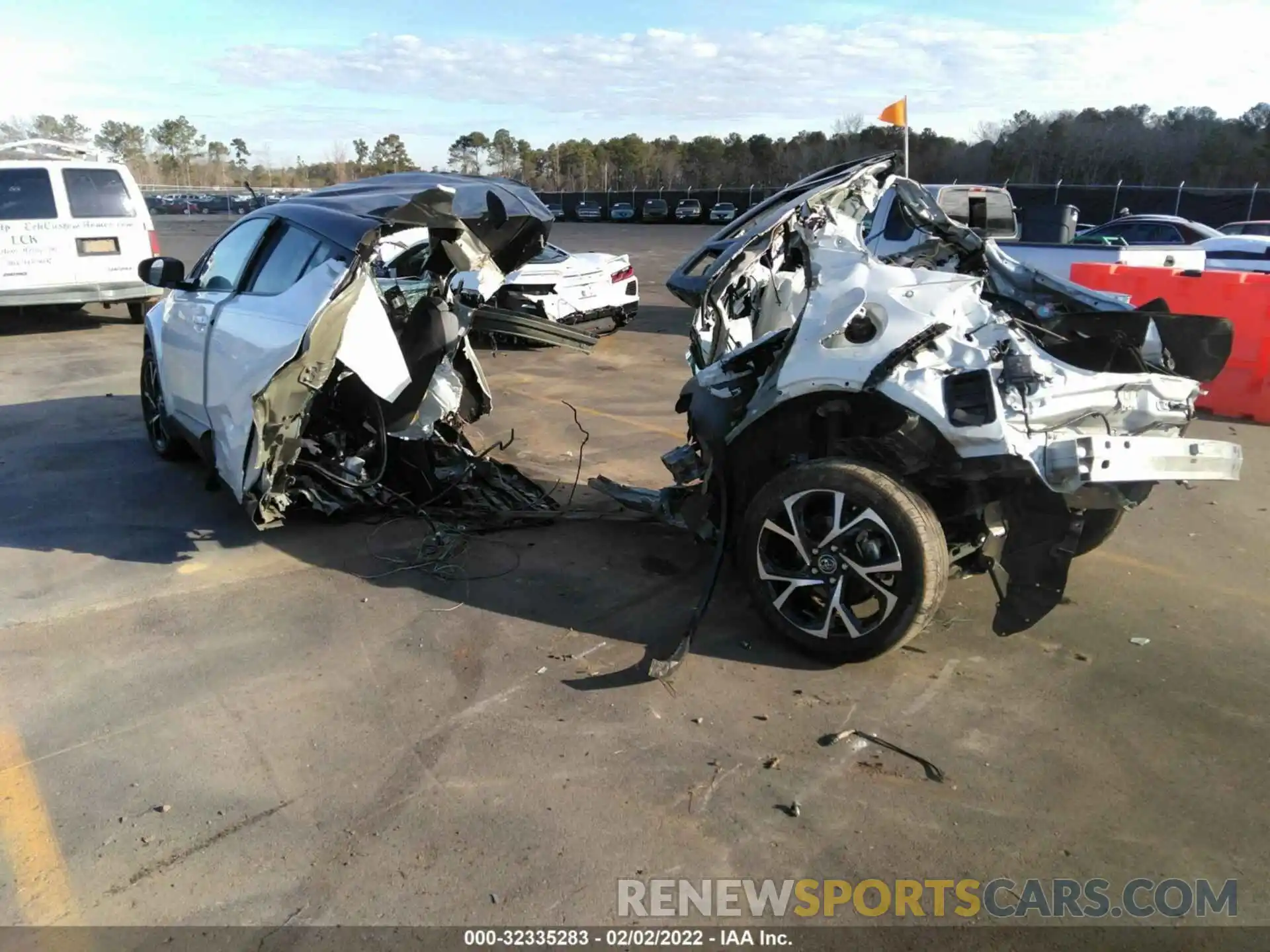 3 Photograph of a damaged car NMTKHMBX8KR092363 TOYOTA C-HR 2019