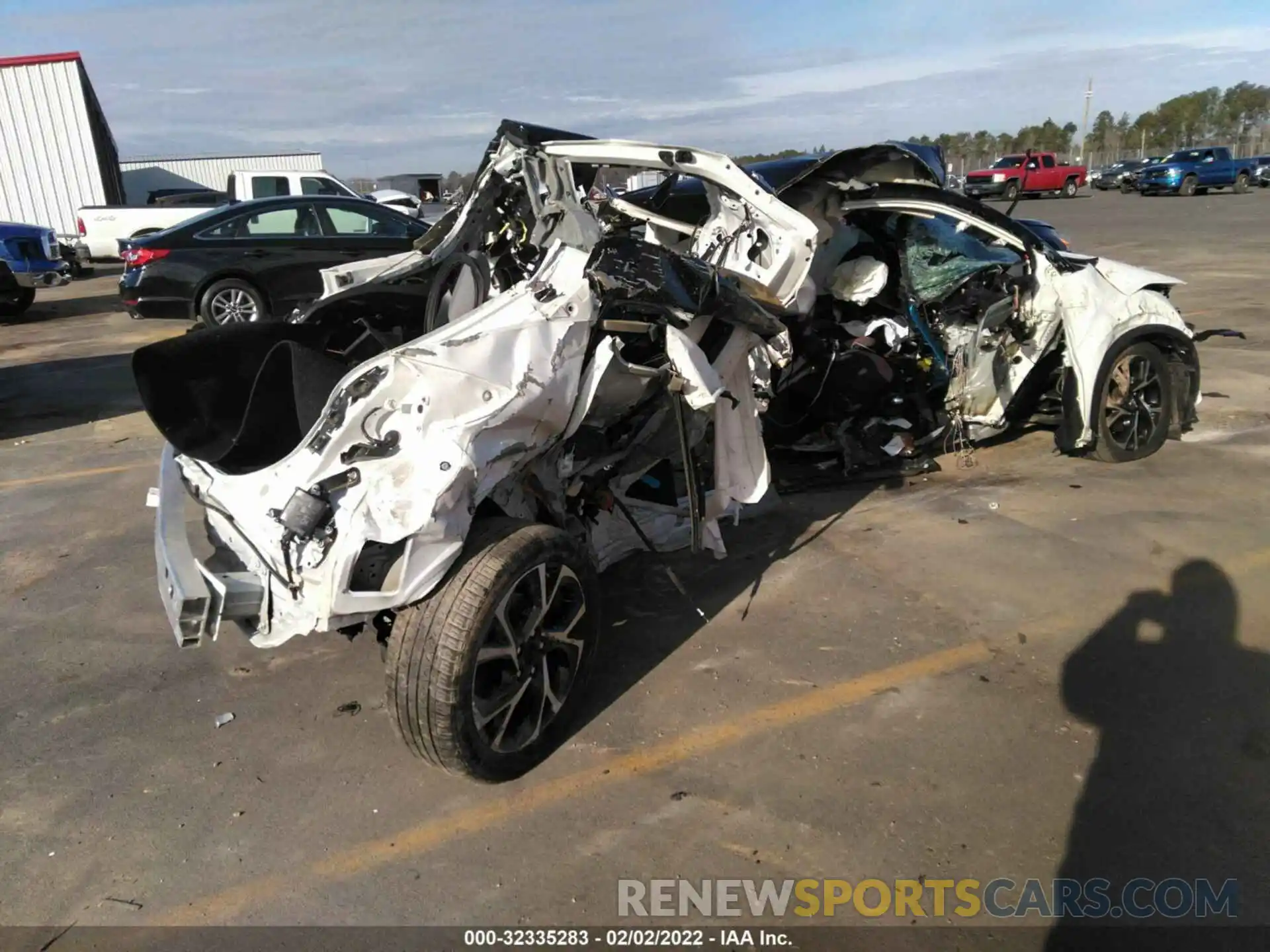 4 Photograph of a damaged car NMTKHMBX8KR092363 TOYOTA C-HR 2019