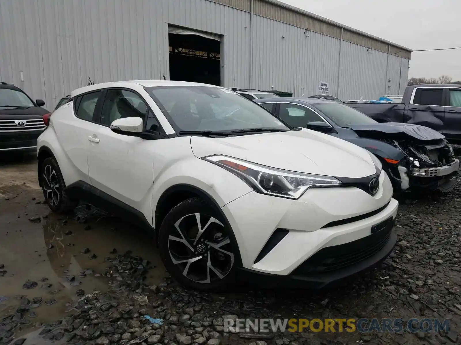 1 Photograph of a damaged car NMTKHMBX8KR092573 TOYOTA C-HR 2019