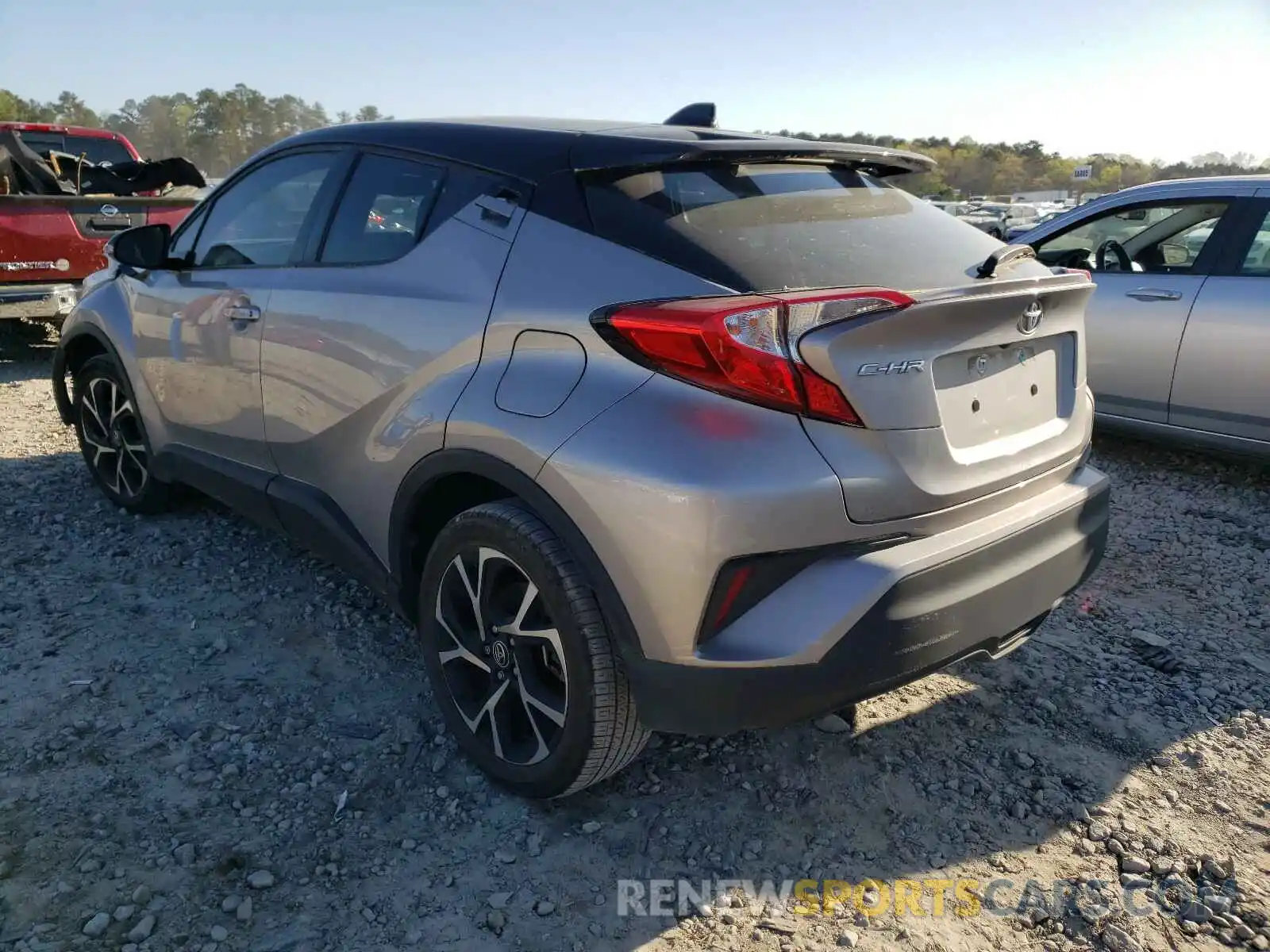 3 Photograph of a damaged car NMTKHMBX8KR092864 TOYOTA C-HR 2019