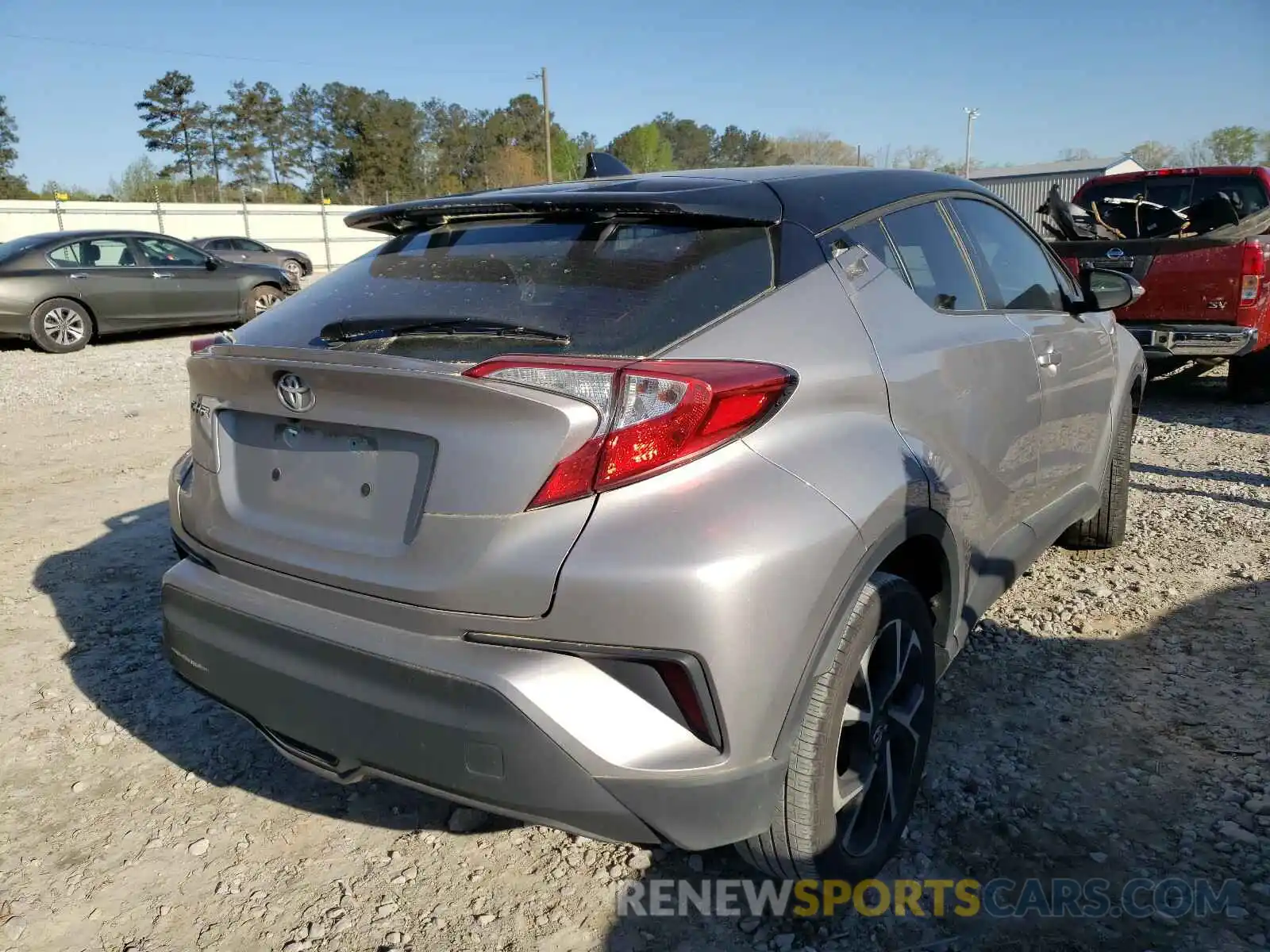 4 Photograph of a damaged car NMTKHMBX8KR092864 TOYOTA C-HR 2019