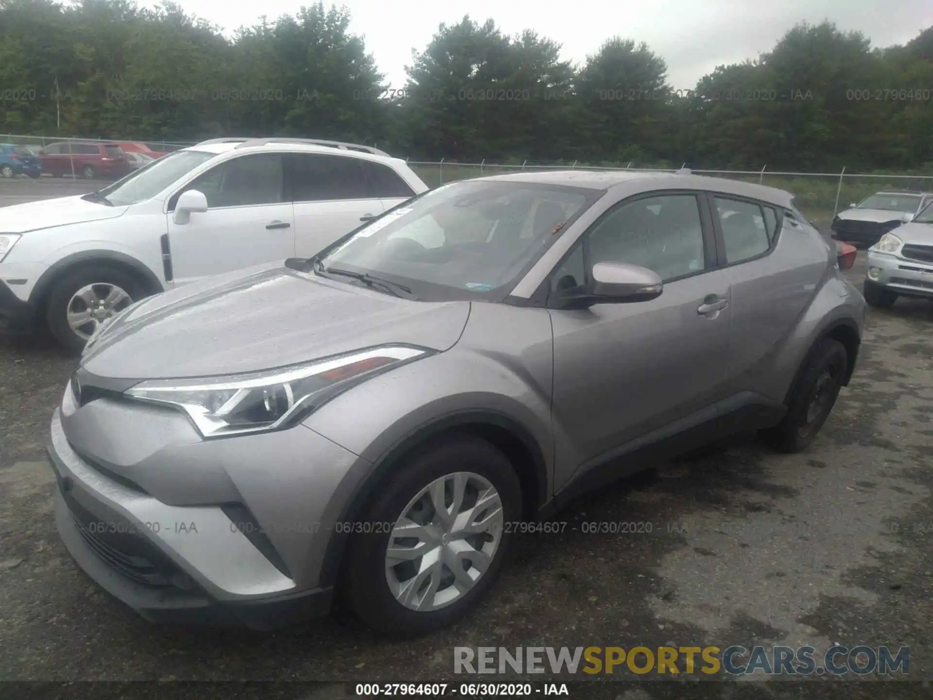 2 Photograph of a damaged car NMTKHMBX8KR095246 TOYOTA C-HR 2019