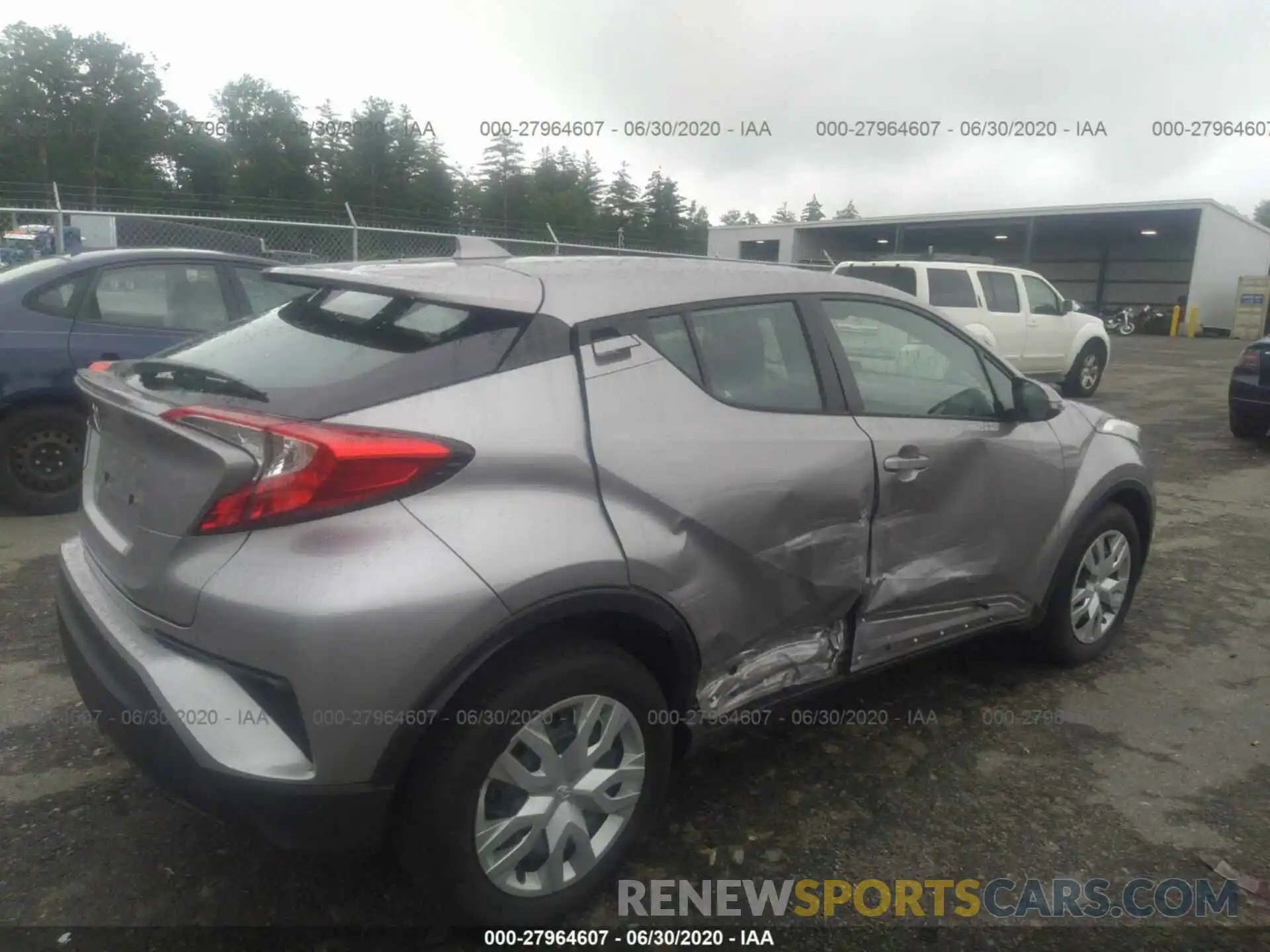 4 Photograph of a damaged car NMTKHMBX8KR095246 TOYOTA C-HR 2019