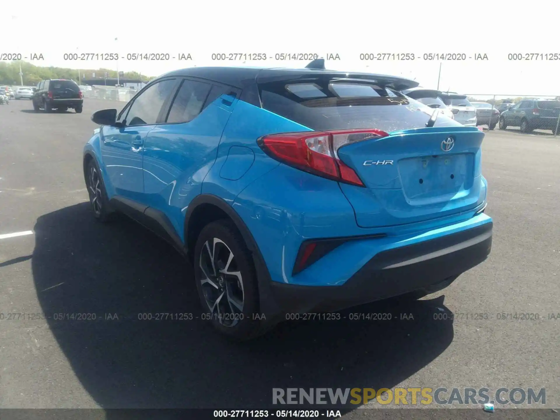 3 Фотография поврежденного автомобиля NMTKHMBX8KR095361 TOYOTA C-HR 2019