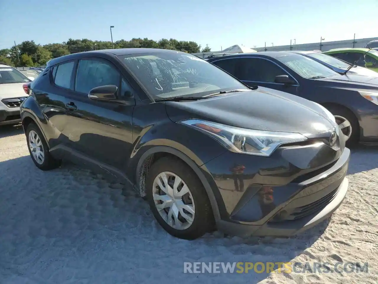 1 Photograph of a damaged car NMTKHMBX8KR096106 TOYOTA C-HR 2019