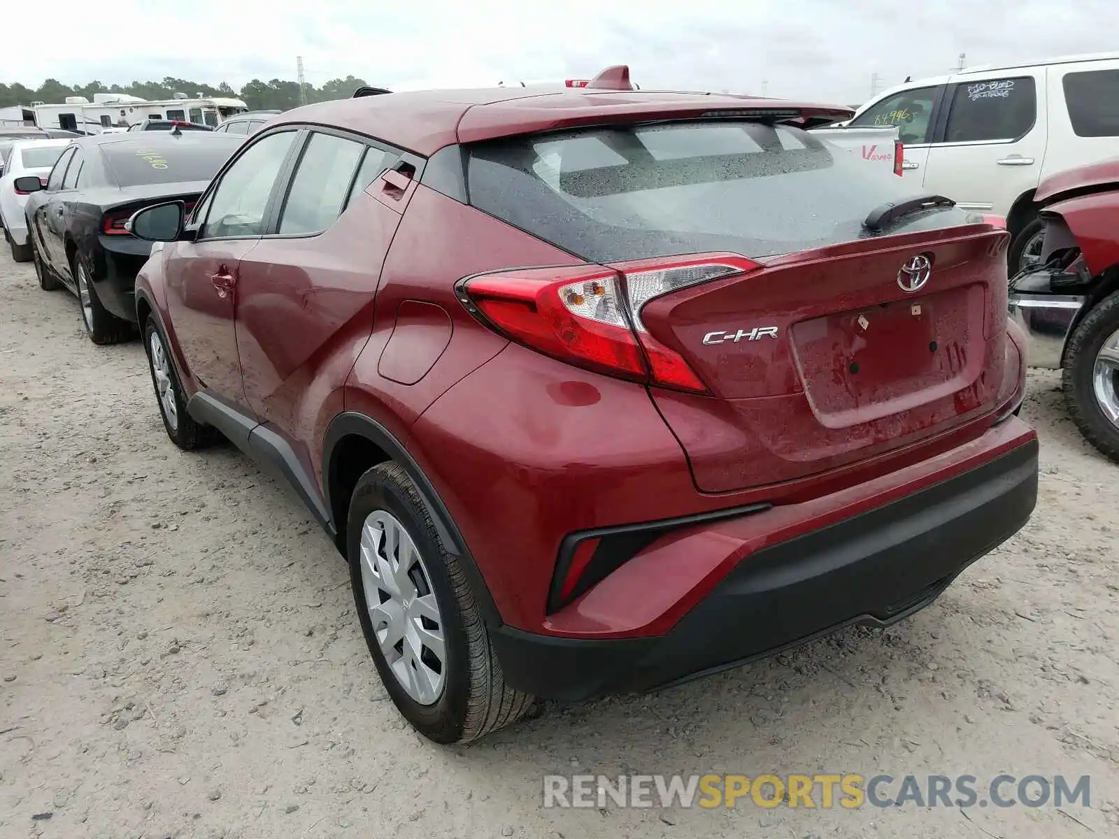 3 Photograph of a damaged car NMTKHMBX8KR096459 TOYOTA C-HR 2019