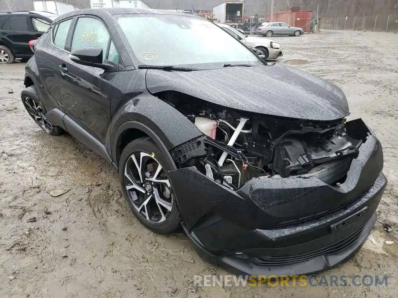 1 Photograph of a damaged car NMTKHMBX8KR096686 TOYOTA C-HR 2019