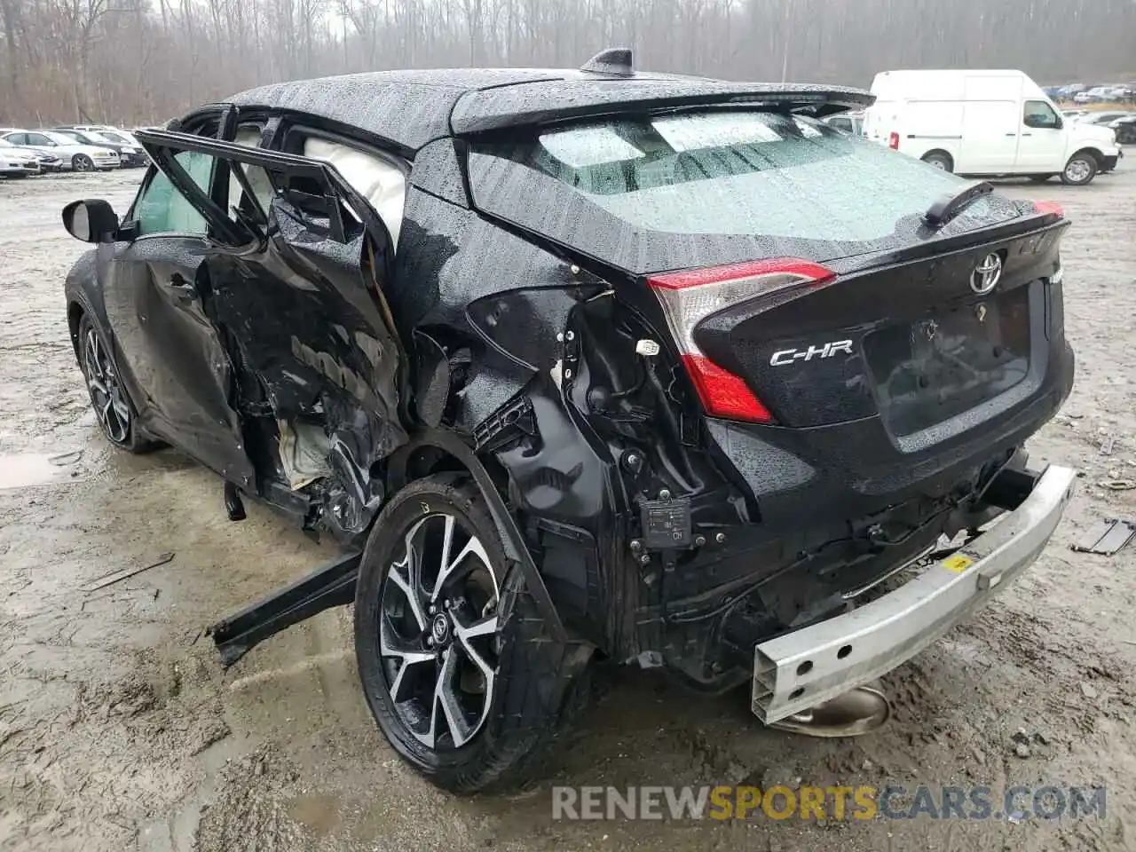 3 Photograph of a damaged car NMTKHMBX8KR096686 TOYOTA C-HR 2019