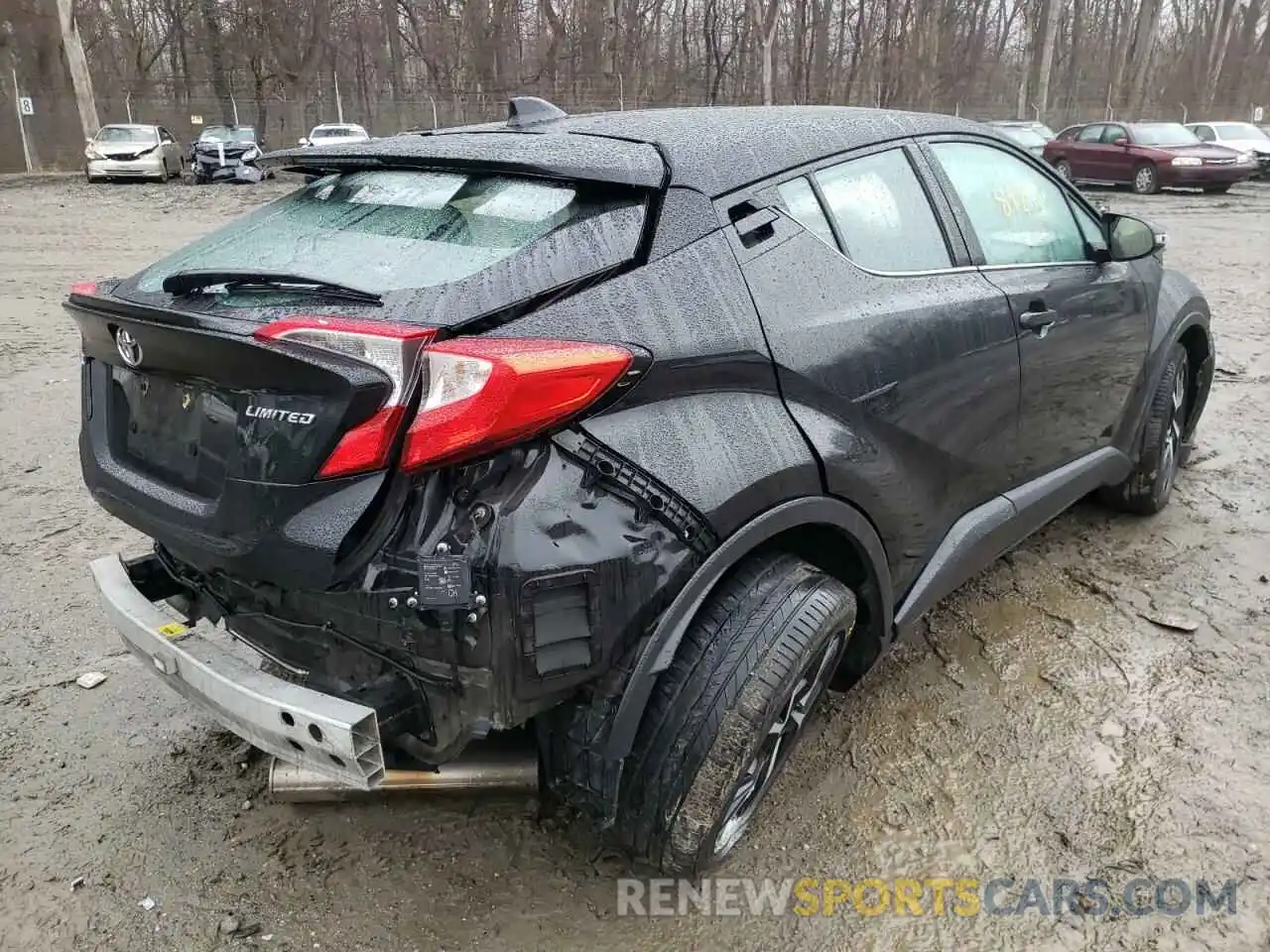 4 Фотография поврежденного автомобиля NMTKHMBX8KR096686 TOYOTA C-HR 2019