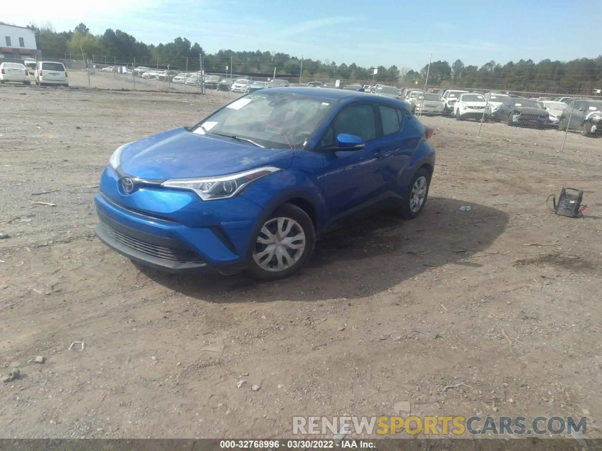 2 Photograph of a damaged car NMTKHMBX8KR098065 TOYOTA C-HR 2019