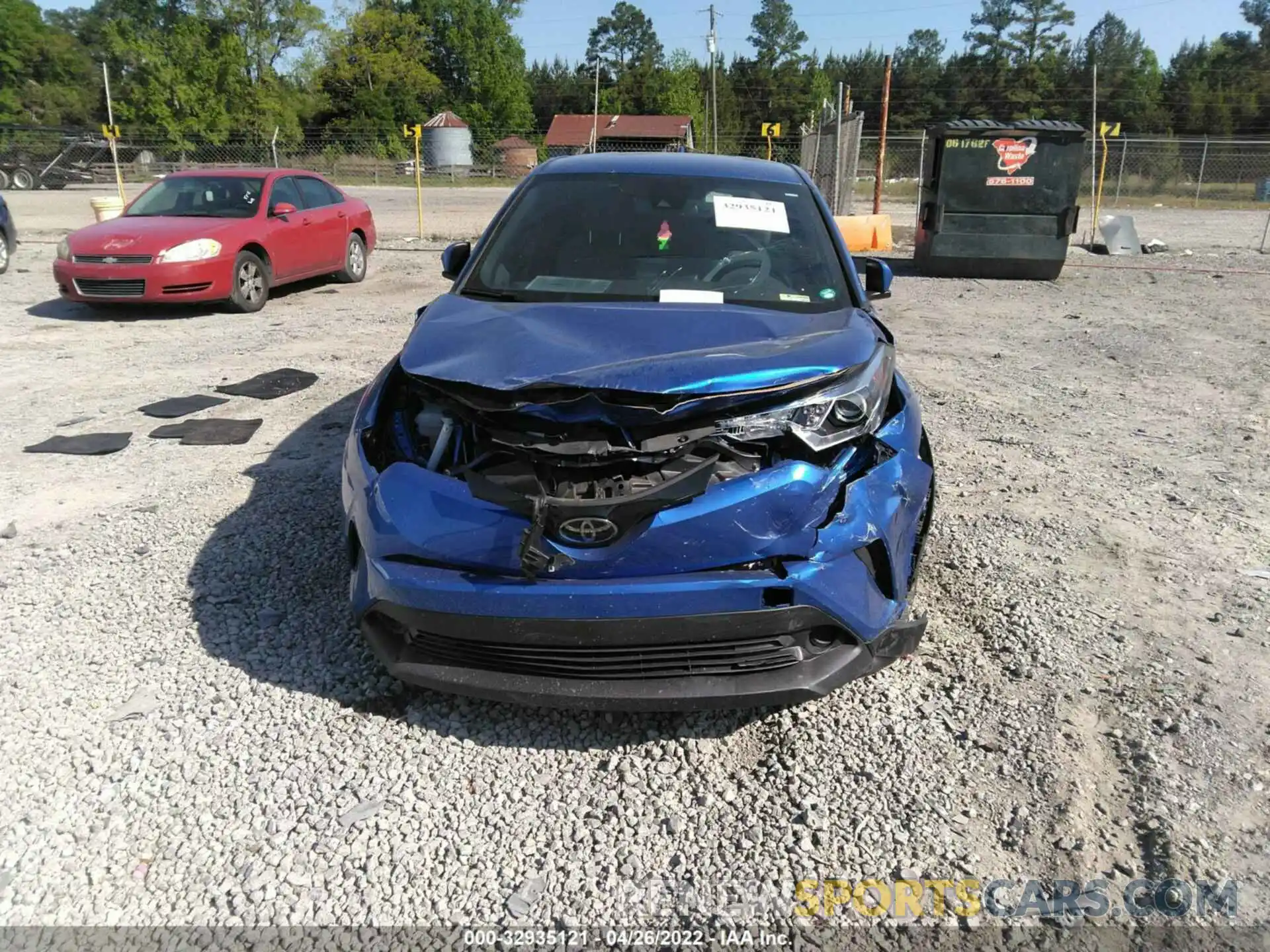 6 Photograph of a damaged car NMTKHMBX8KR098518 TOYOTA C-HR 2019