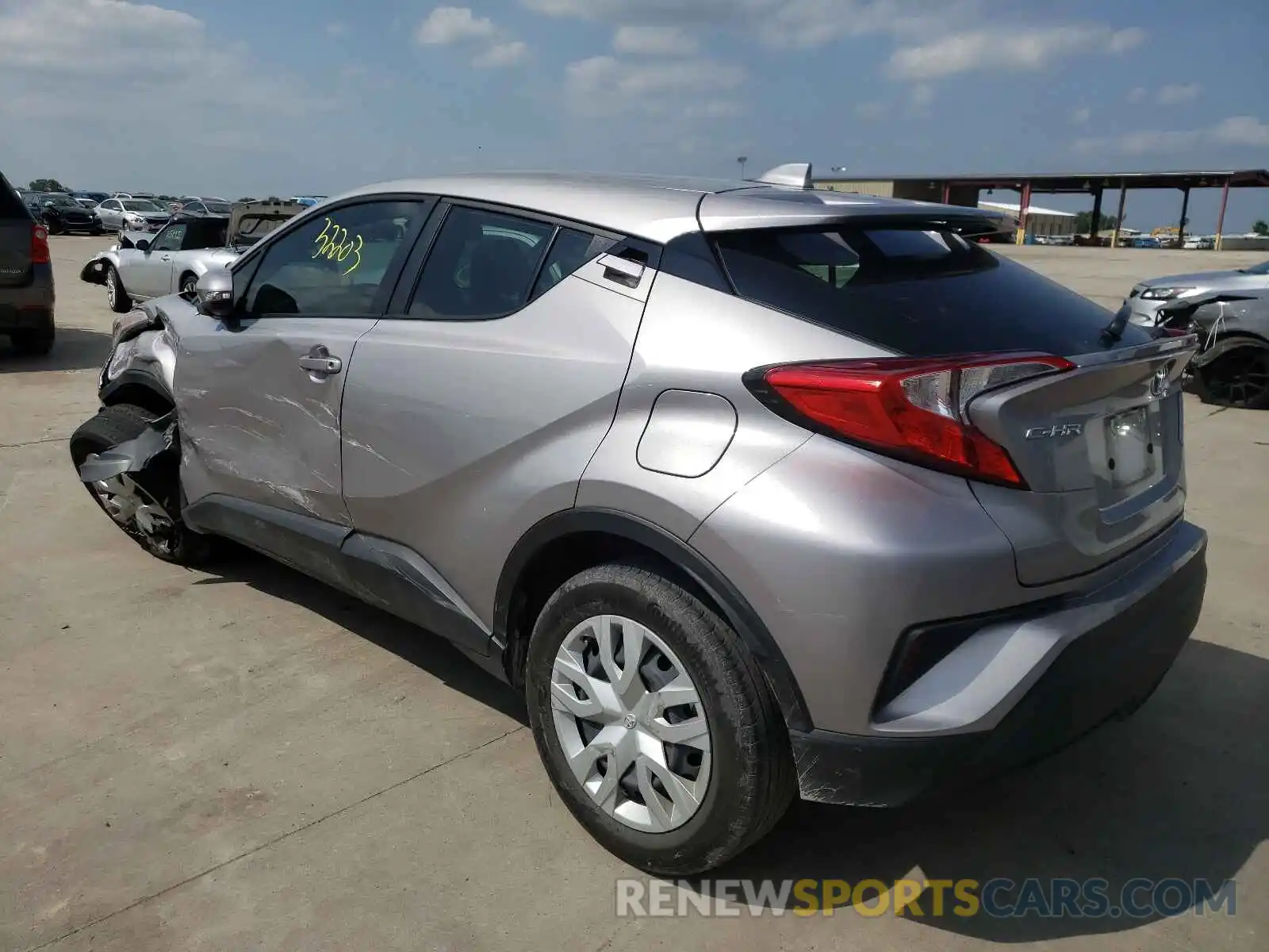 3 Photograph of a damaged car NMTKHMBX8KR098759 TOYOTA C-HR 2019