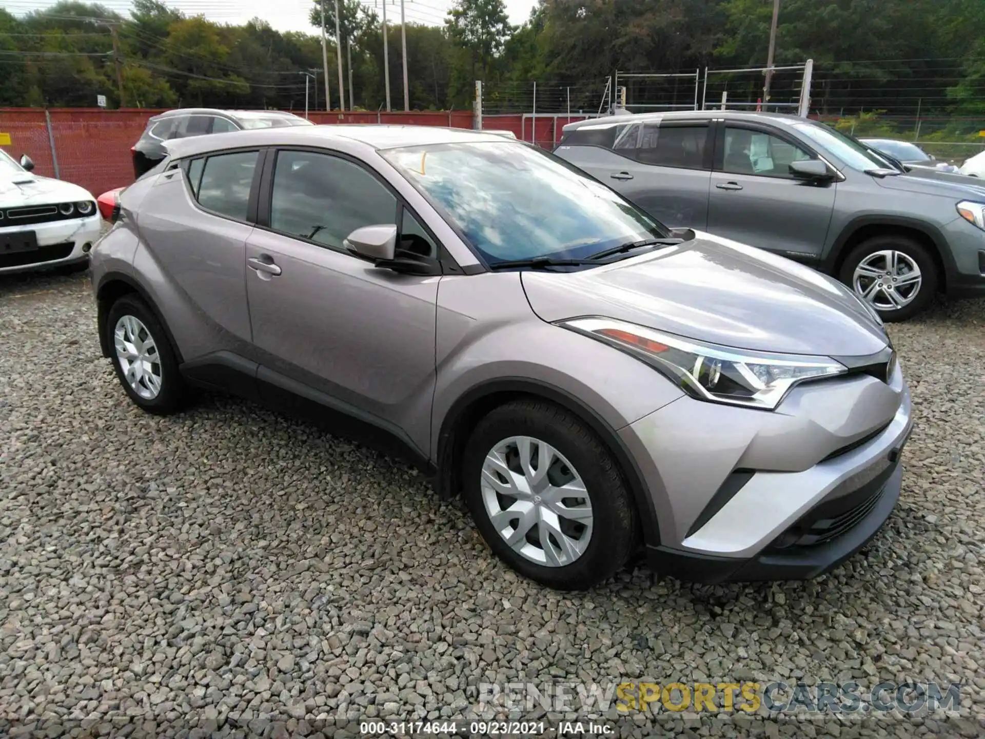 1 Photograph of a damaged car NMTKHMBX8KR099278 TOYOTA C-HR 2019