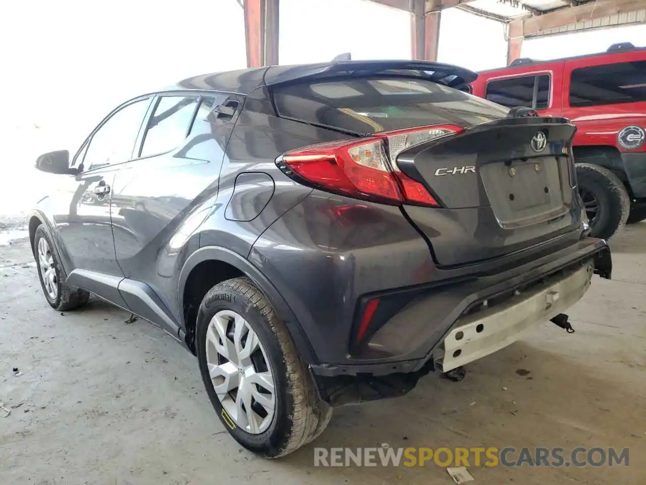 3 Photograph of a damaged car NMTKHMBX8KR100512 TOYOTA C-HR 2019