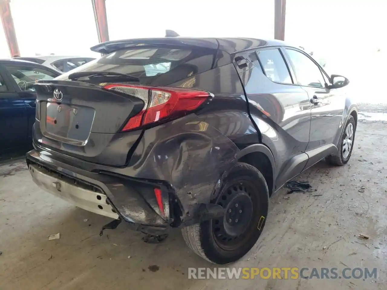 4 Photograph of a damaged car NMTKHMBX8KR100512 TOYOTA C-HR 2019