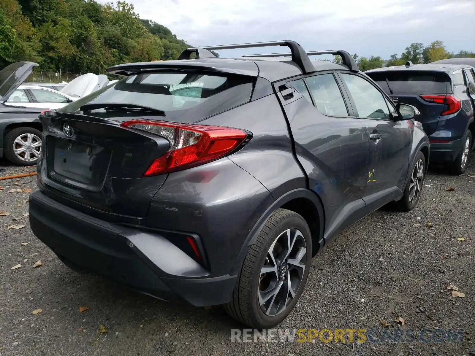 4 Photograph of a damaged car NMTKHMBX8KR100607 TOYOTA C-HR 2019