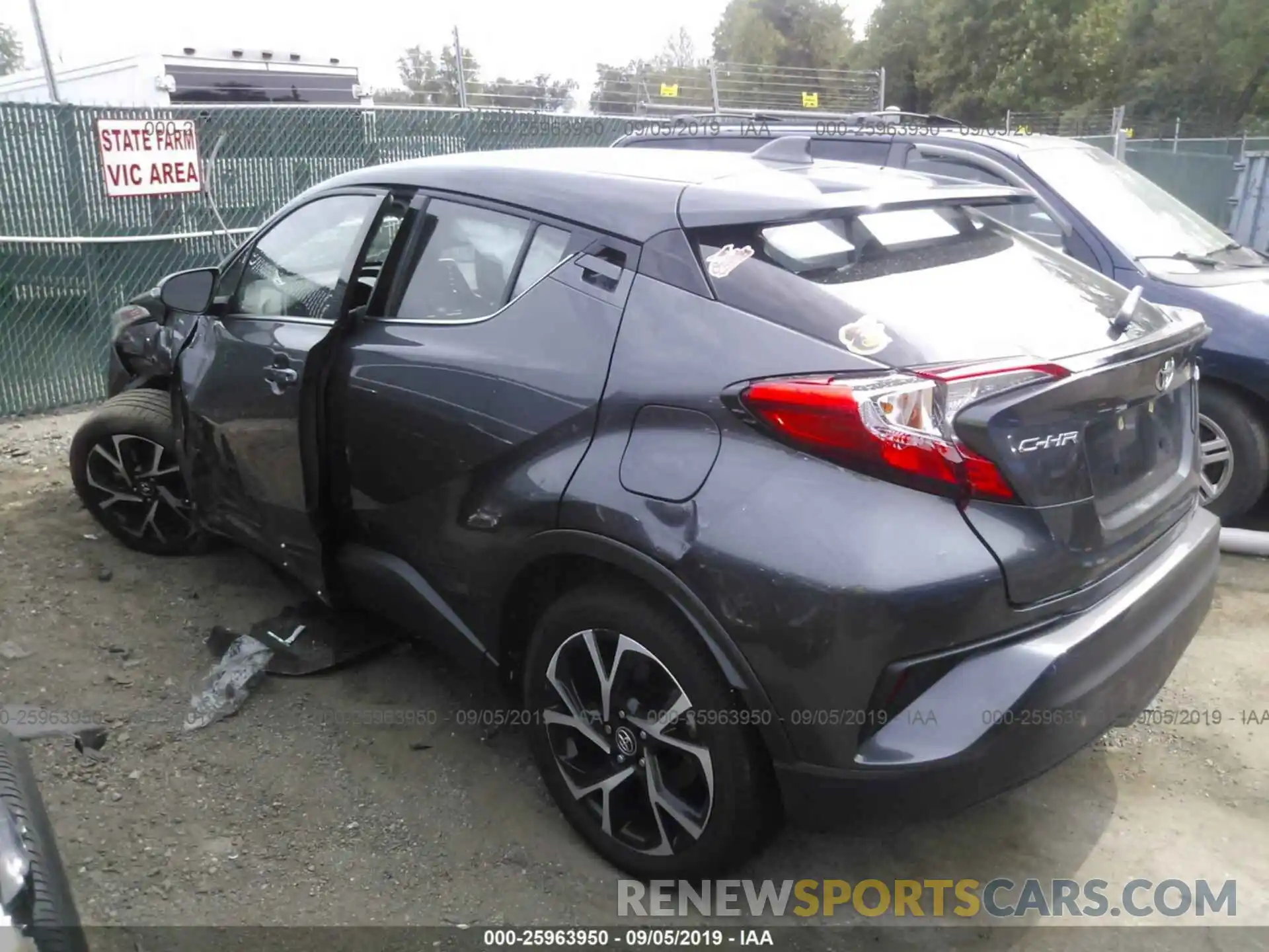 3 Photograph of a damaged car NMTKHMBX9KR068542 TOYOTA C-HR 2019