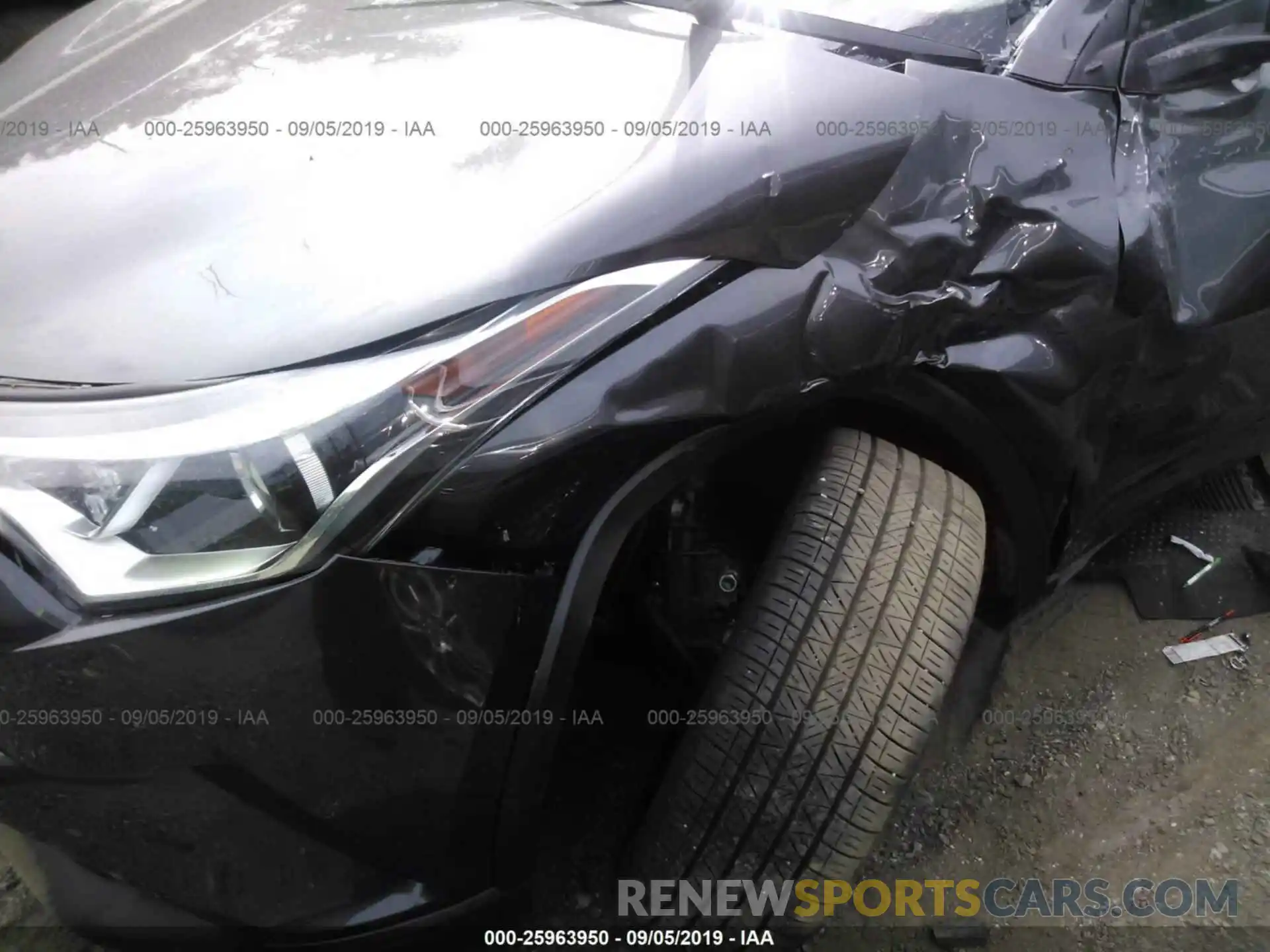 6 Photograph of a damaged car NMTKHMBX9KR068542 TOYOTA C-HR 2019