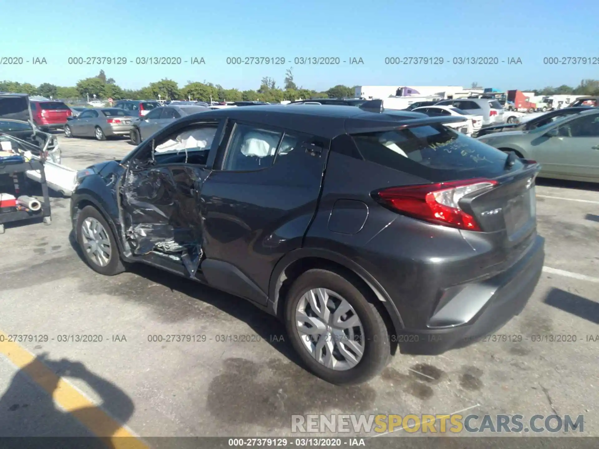 3 Photograph of a damaged car NMTKHMBX9KR069125 TOYOTA C-HR 2019