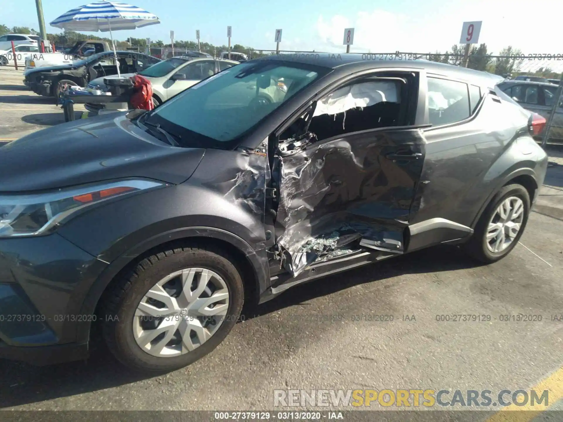 6 Photograph of a damaged car NMTKHMBX9KR069125 TOYOTA C-HR 2019