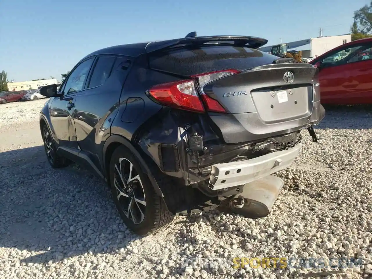 3 Фотография поврежденного автомобиля NMTKHMBX9KR069349 TOYOTA C-HR 2019