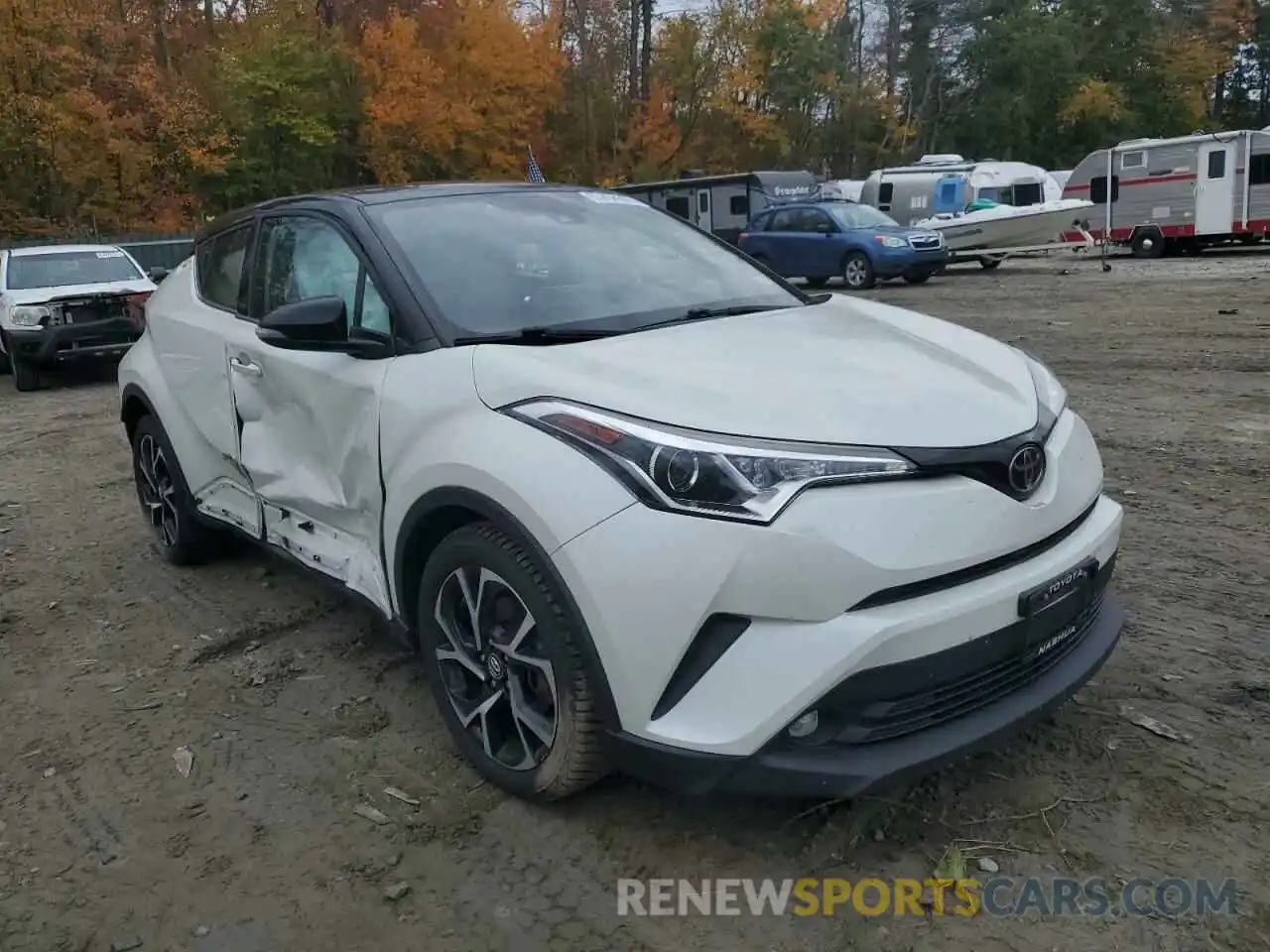 1 Фотография поврежденного автомобиля NMTKHMBX9KR069979 TOYOTA C-HR 2019