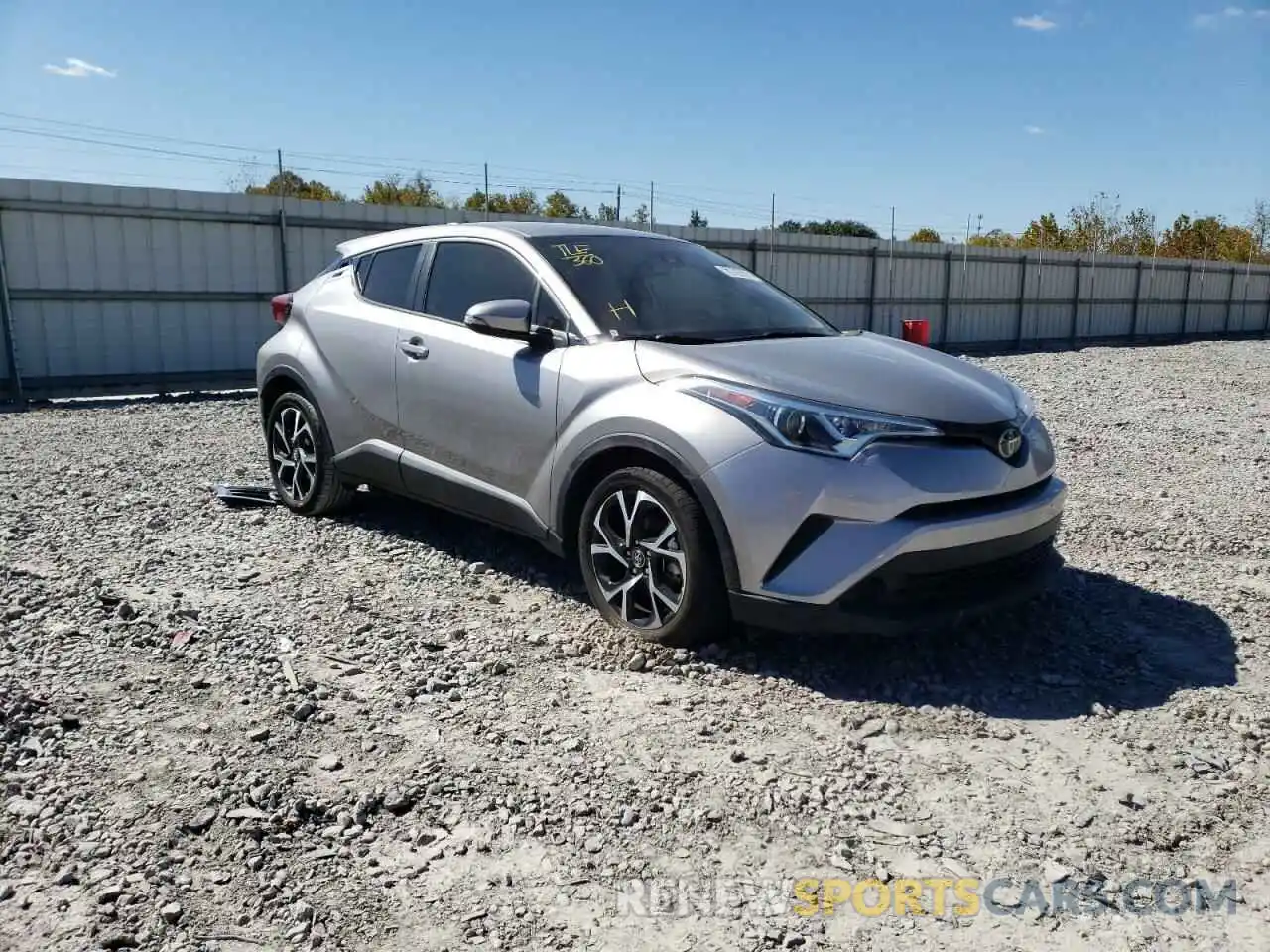 1 Photograph of a damaged car NMTKHMBX9KR070047 TOYOTA C-HR 2019