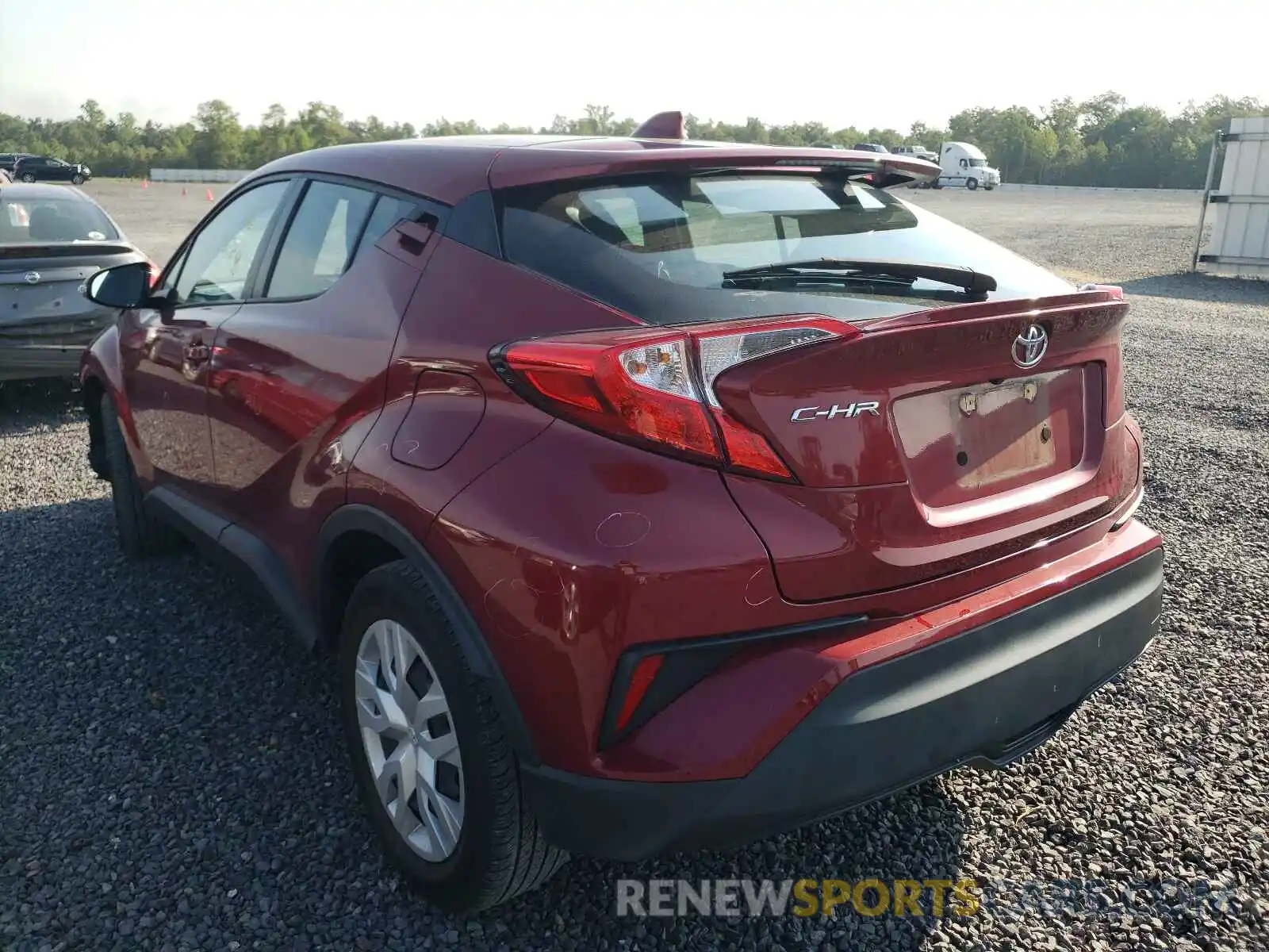 3 Photograph of a damaged car NMTKHMBX9KR070095 TOYOTA C-HR 2019