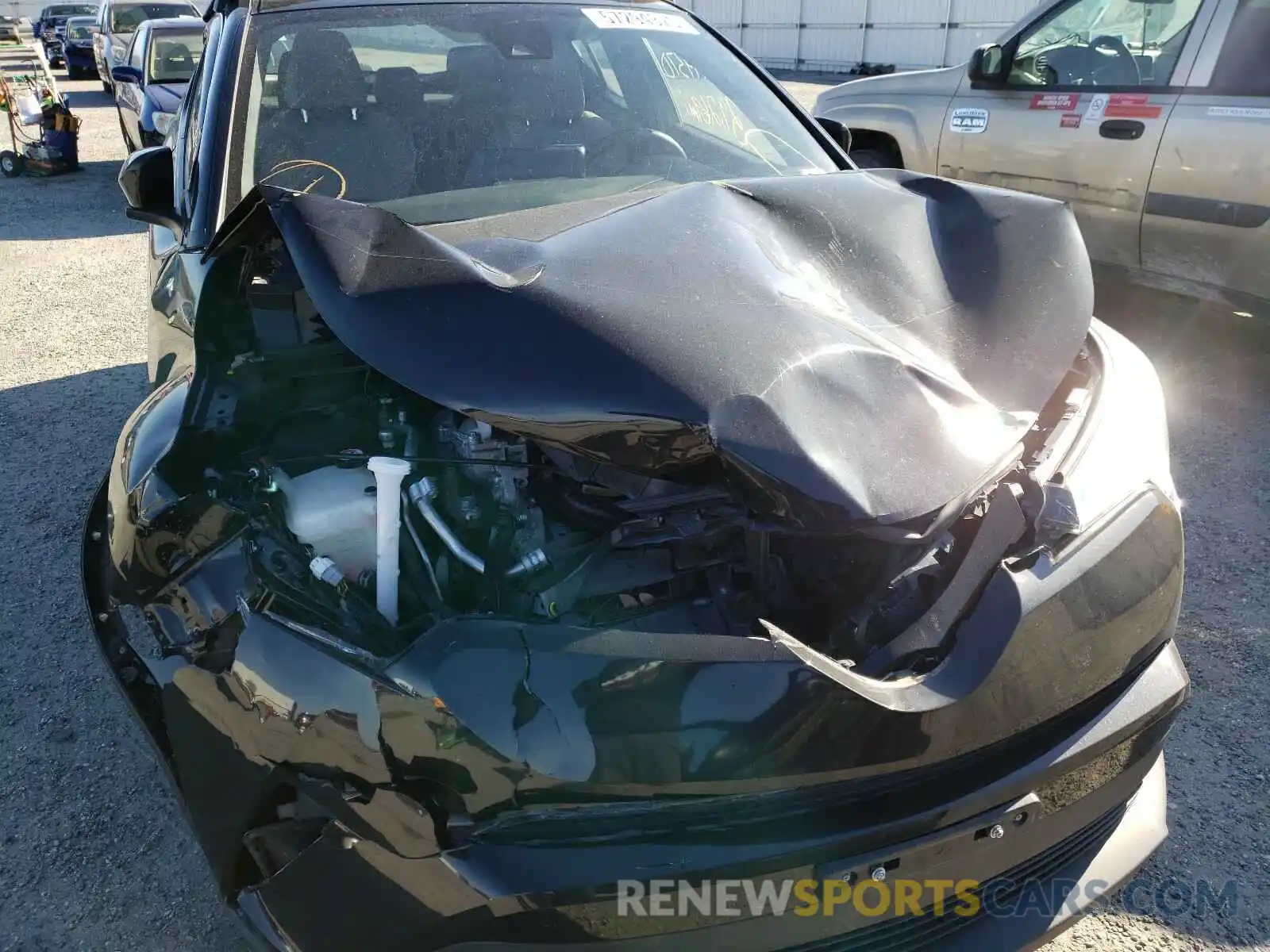 9 Photograph of a damaged car NMTKHMBX9KR070176 TOYOTA C-HR 2019