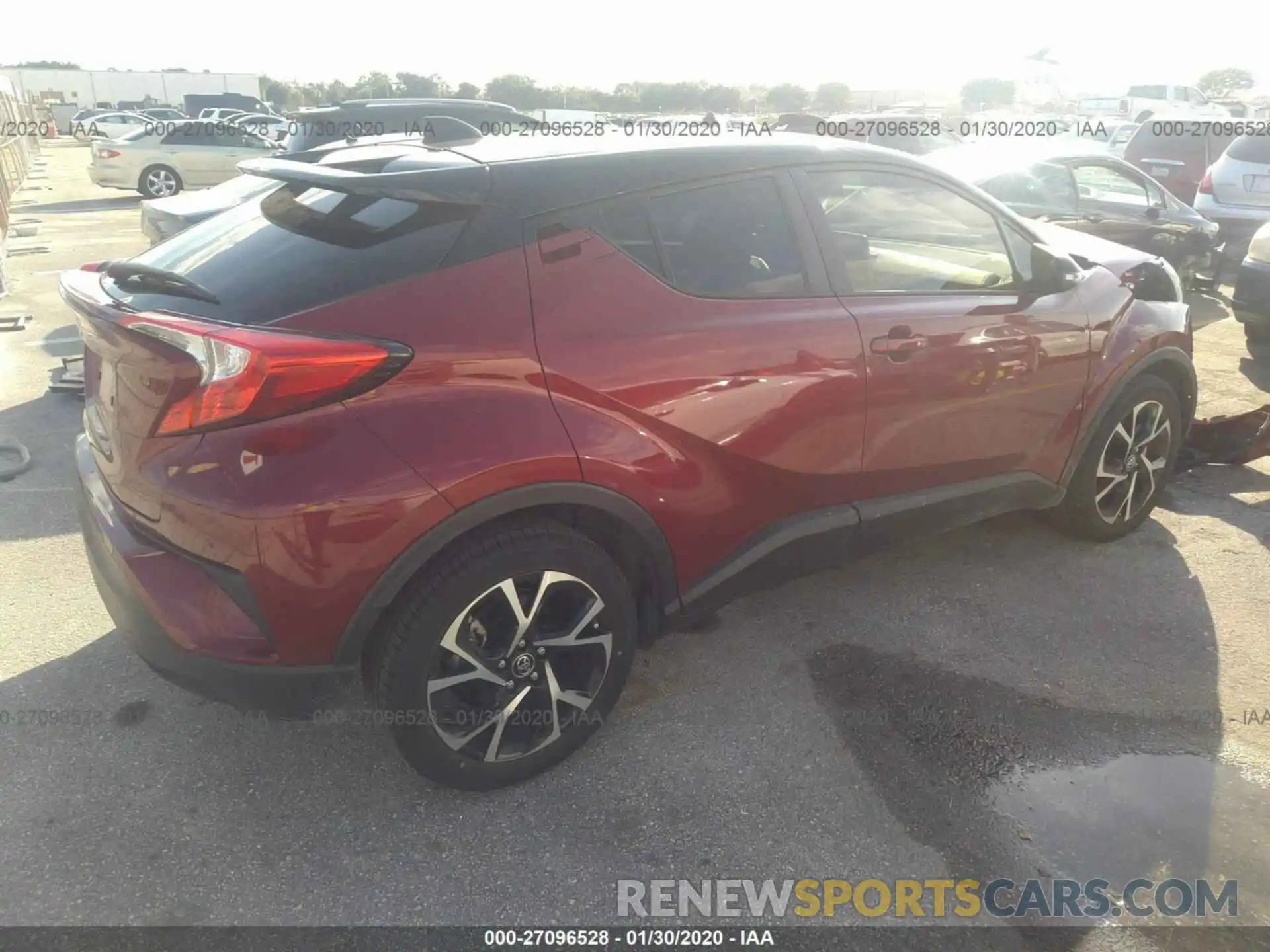 4 Photograph of a damaged car NMTKHMBX9KR072770 TOYOTA C-HR 2019