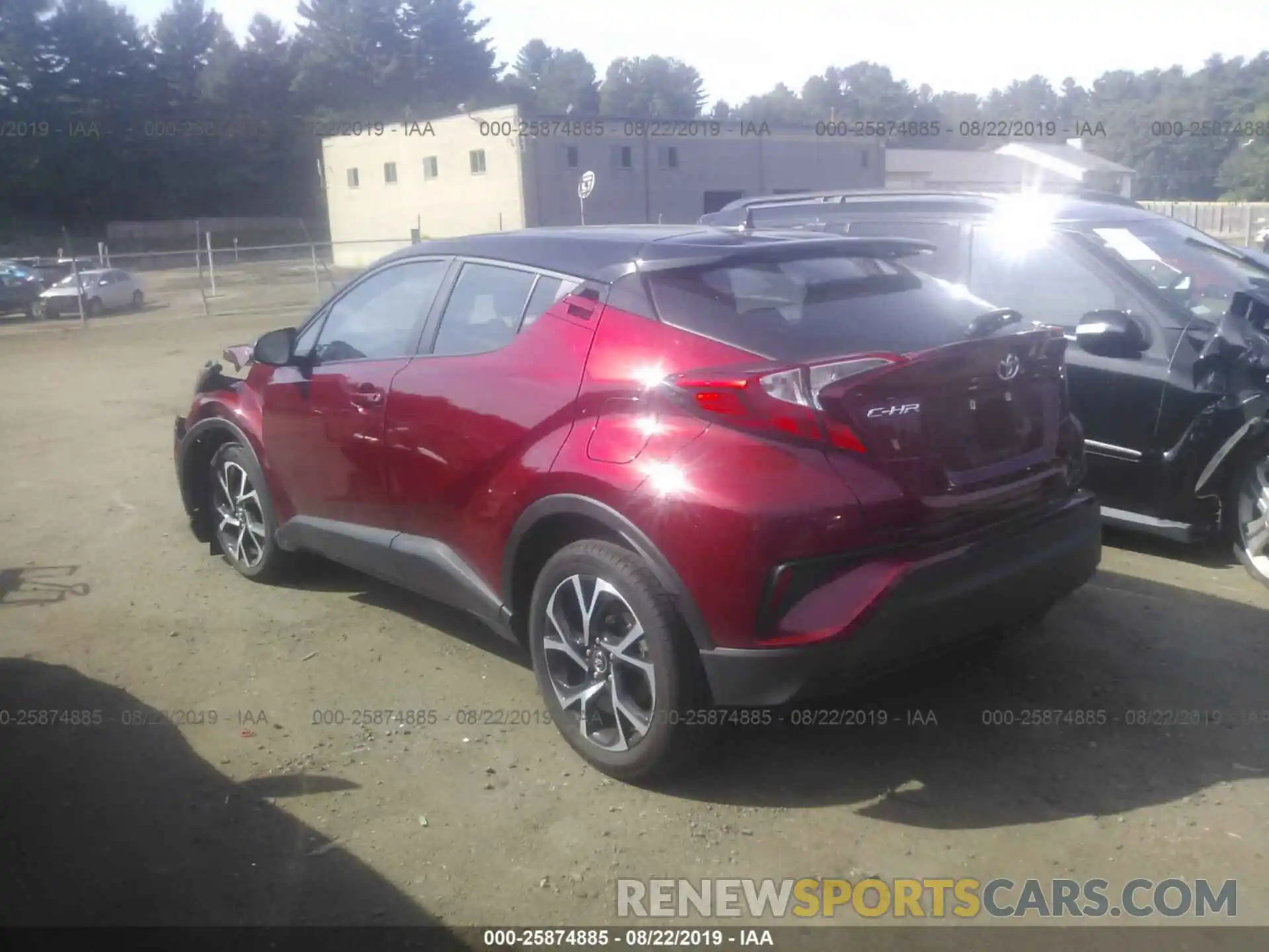 3 Photograph of a damaged car NMTKHMBX9KR072803 TOYOTA C-HR 2019