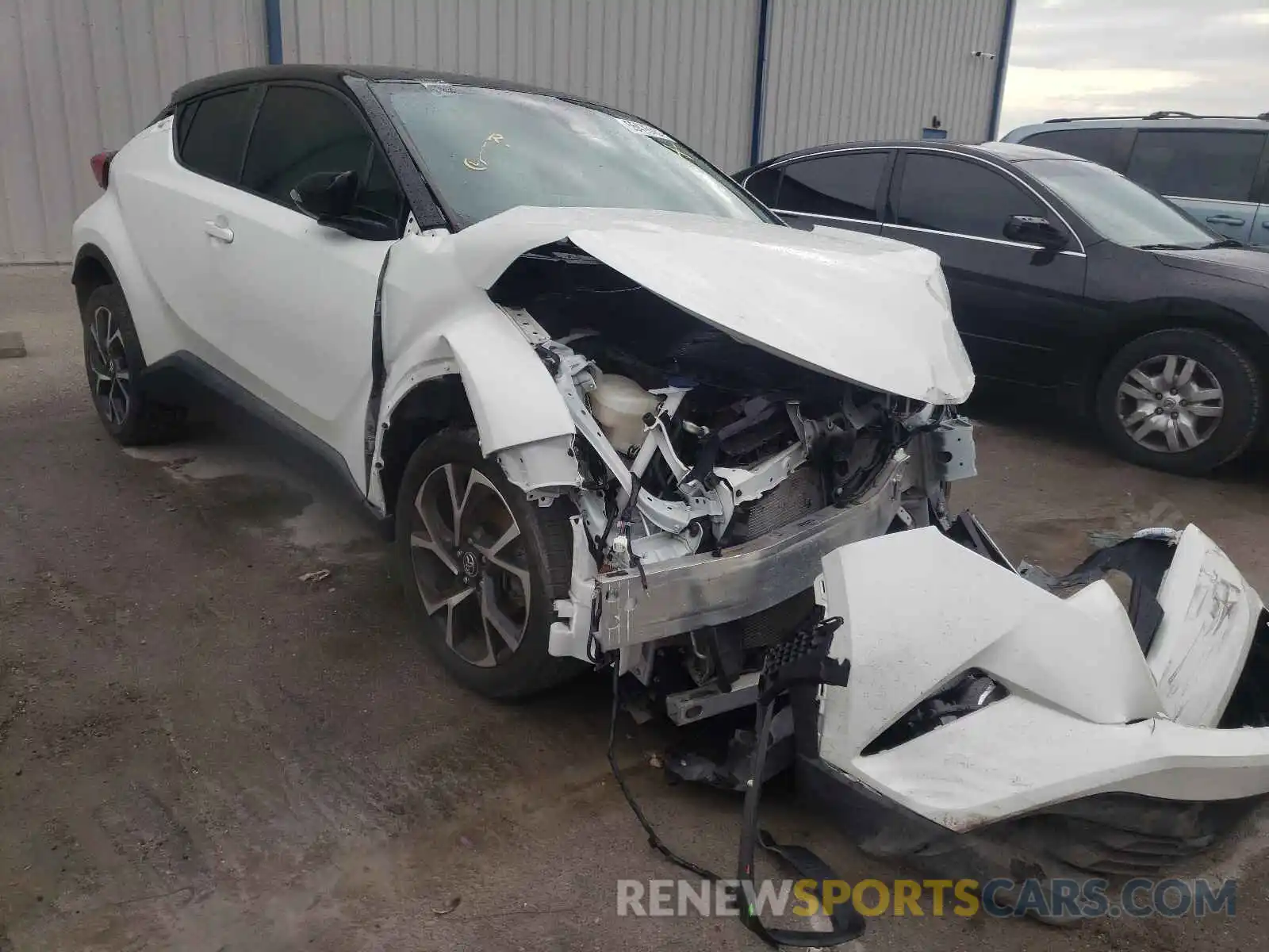 1 Photograph of a damaged car NMTKHMBX9KR073739 TOYOTA C-HR 2019