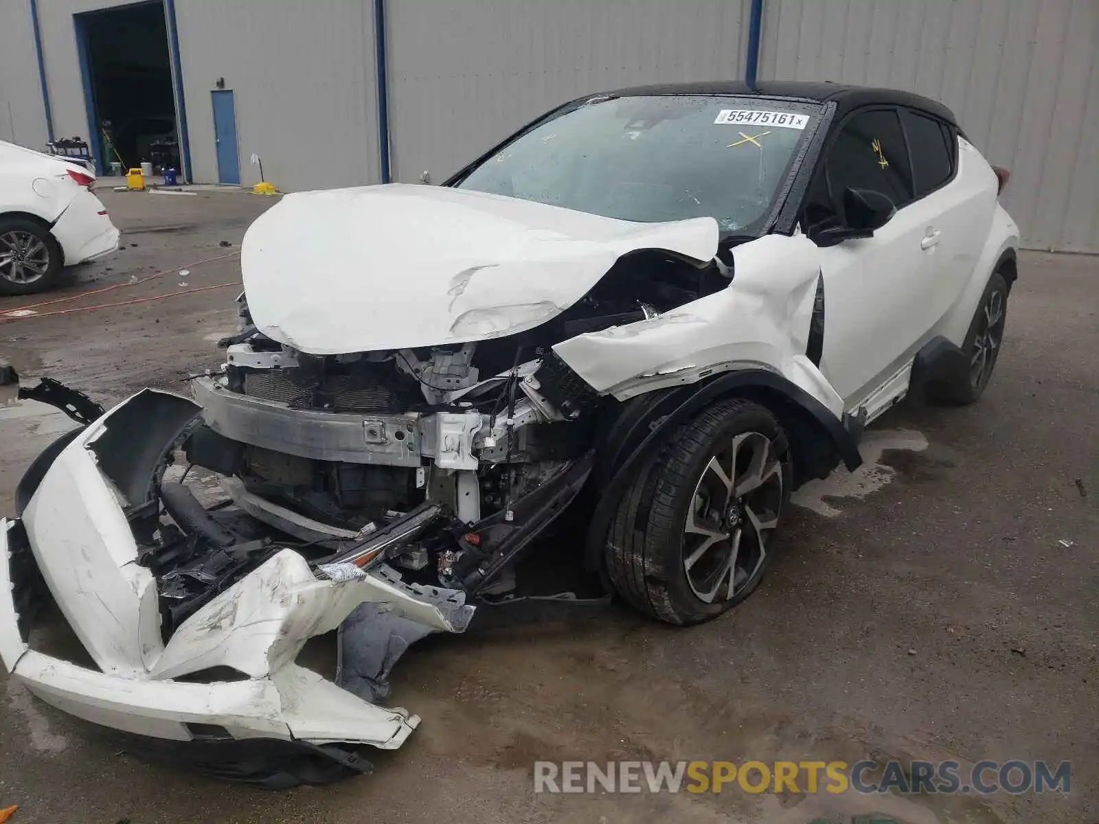 2 Фотография поврежденного автомобиля NMTKHMBX9KR073739 TOYOTA C-HR 2019