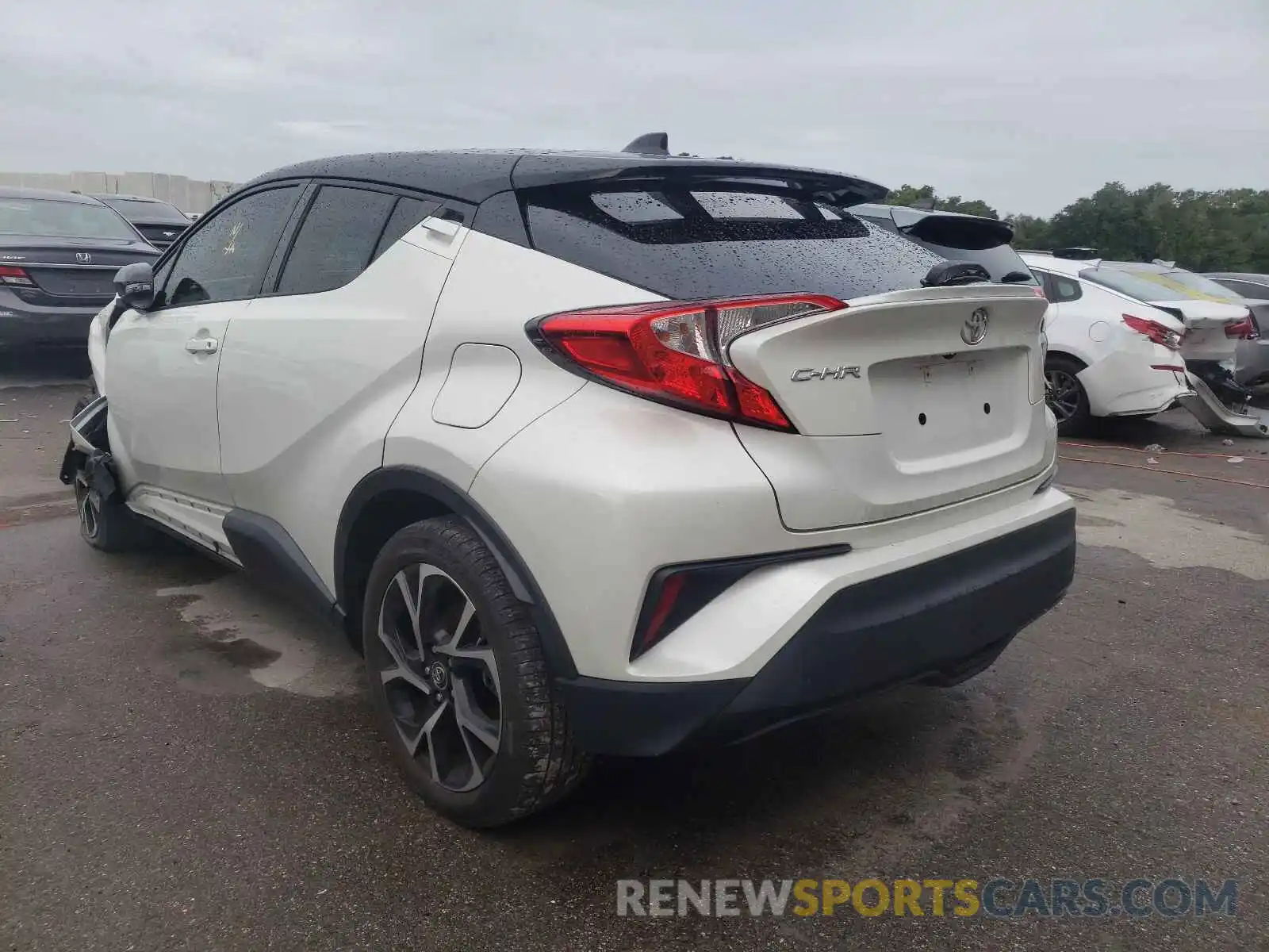 3 Photograph of a damaged car NMTKHMBX9KR073739 TOYOTA C-HR 2019